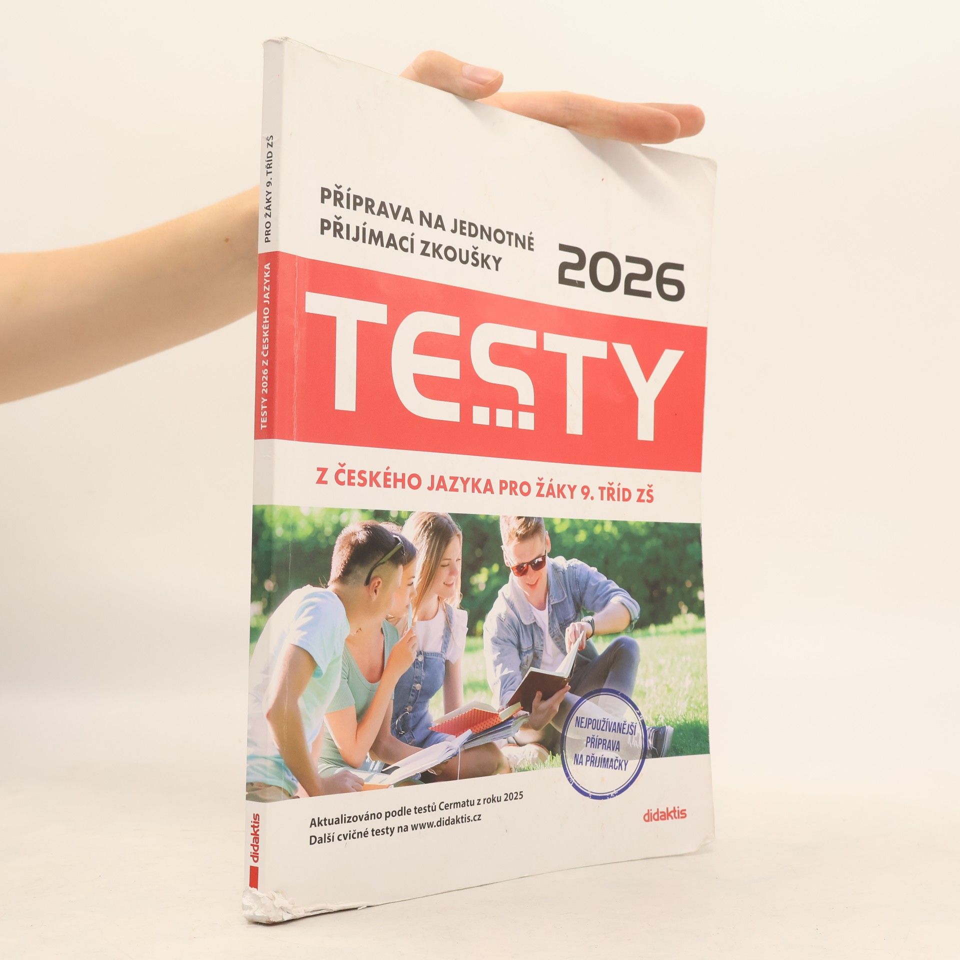 Kolektiv autorů Testy 2026 z českého jazyka pro žáky 9. tříd ZŠ
