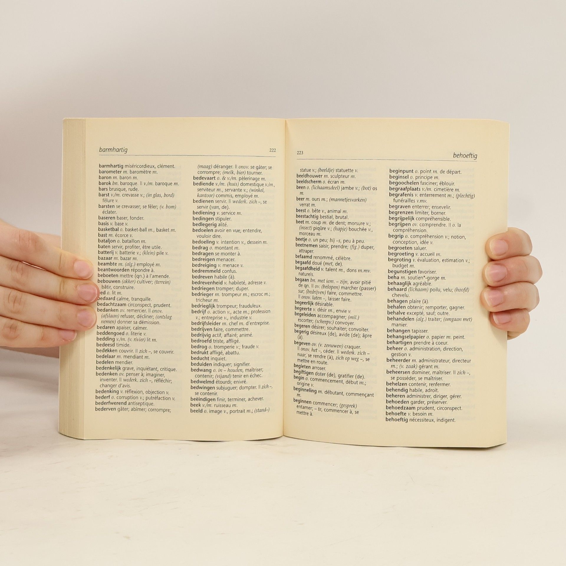 Collectif d'auteurs Basiswoordenboek Frans/Nederlands, Nederlands/Frans