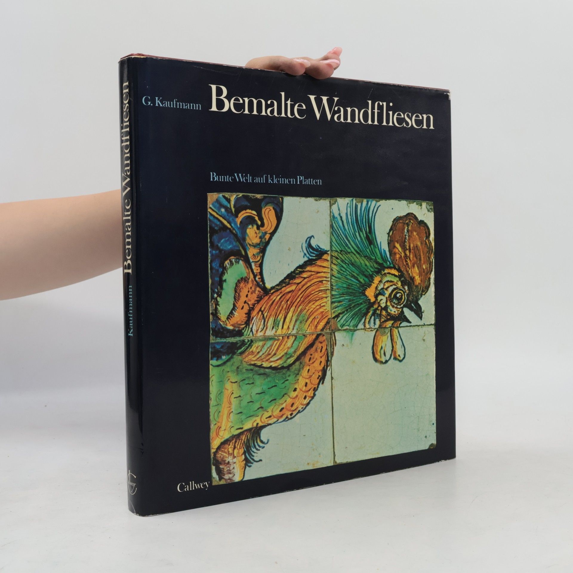 Gerhard Kaufmann Bemalte Wandfliesen
