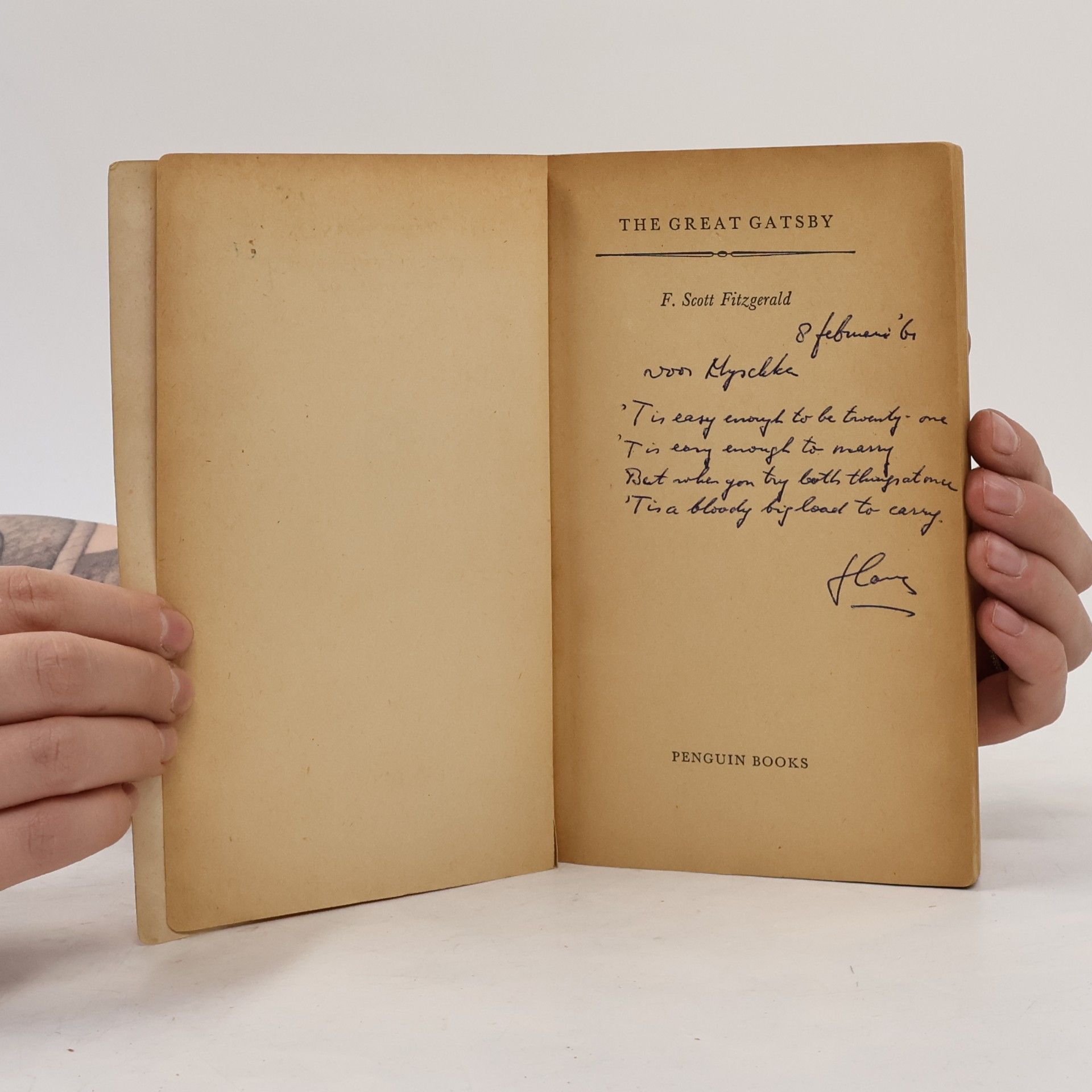 Francis Scott Fitzgerald The Great Gatsby