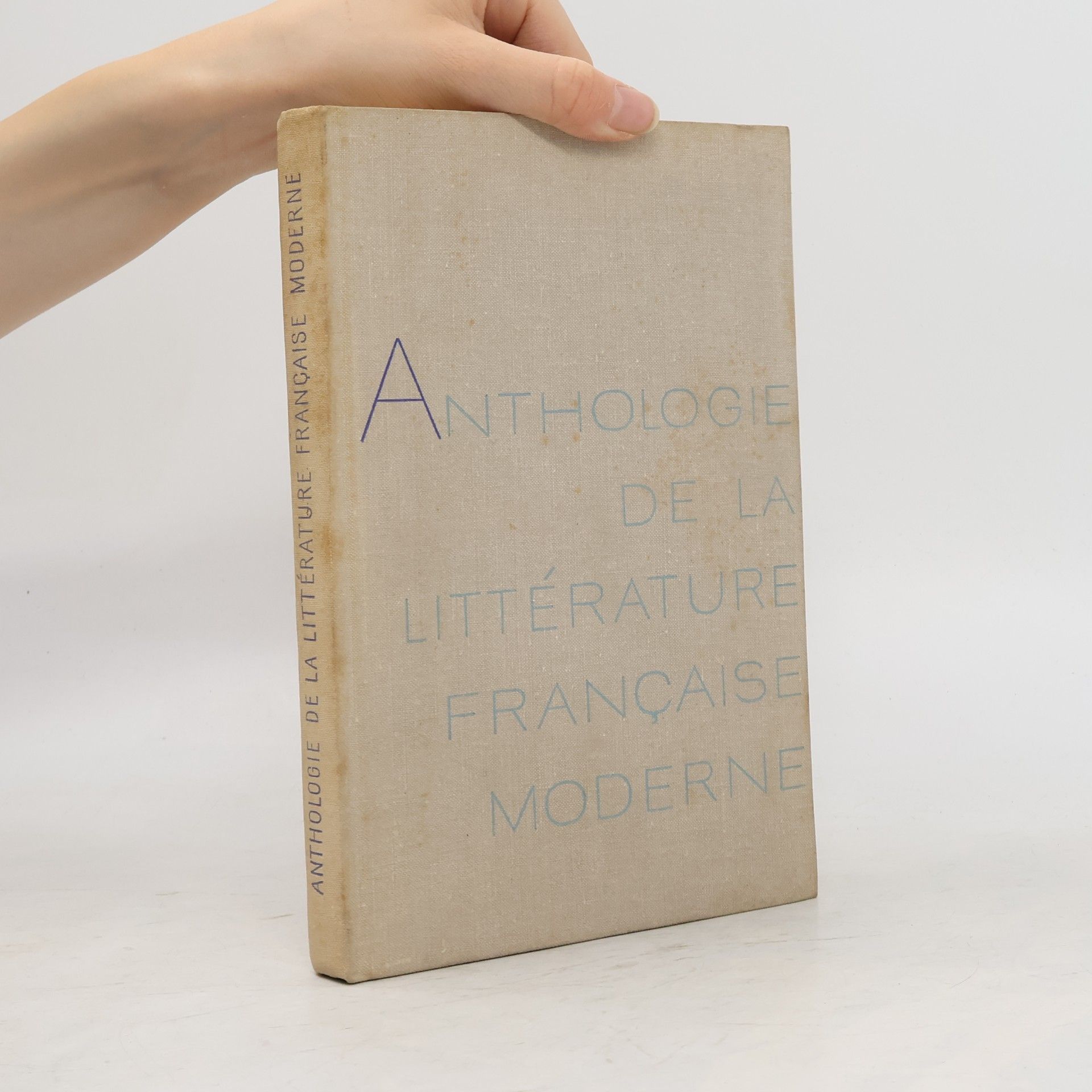 Collectif d'auteurs Anthologie de la littérature française moderne