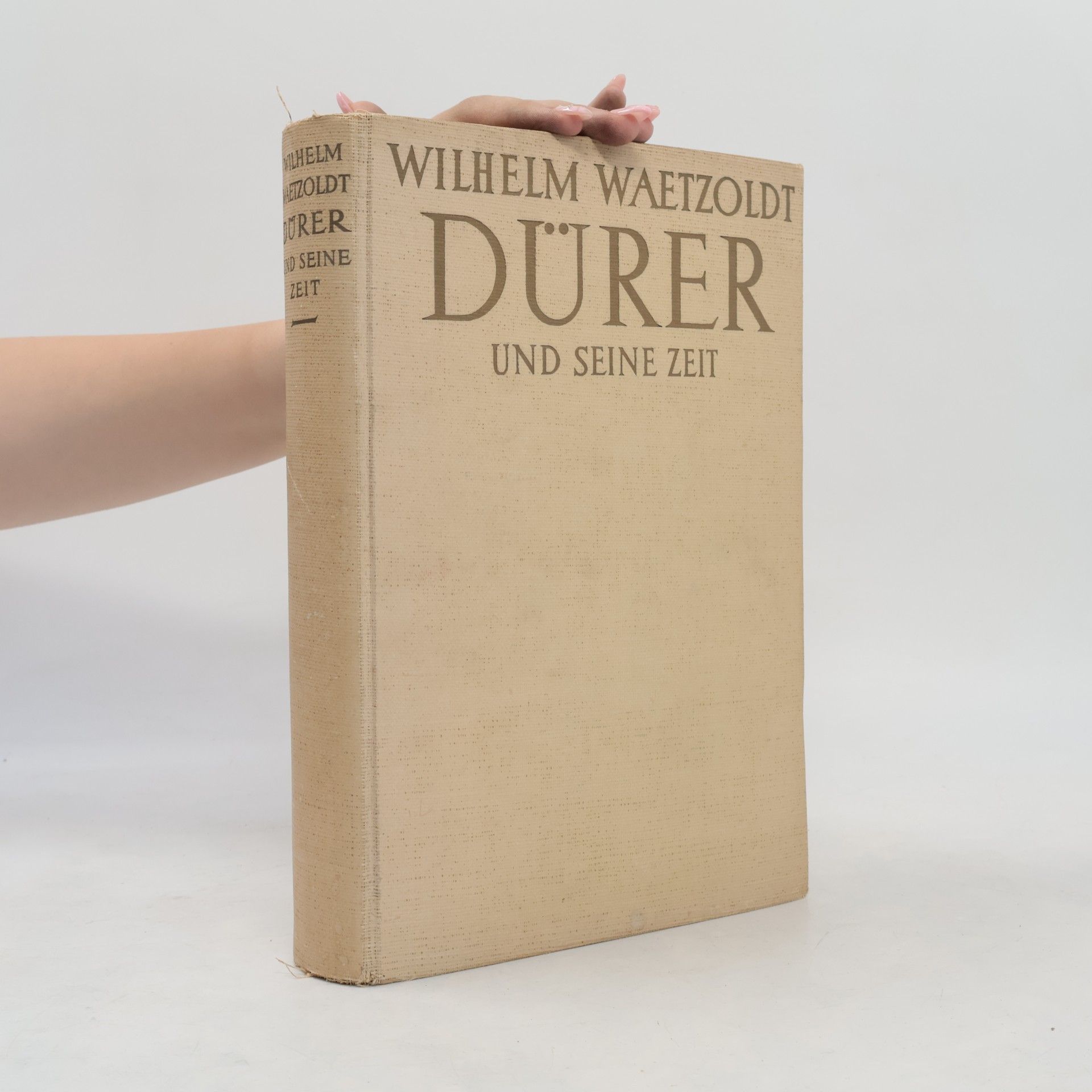 Wilhelm Waetzold Dürer und seine Zeit