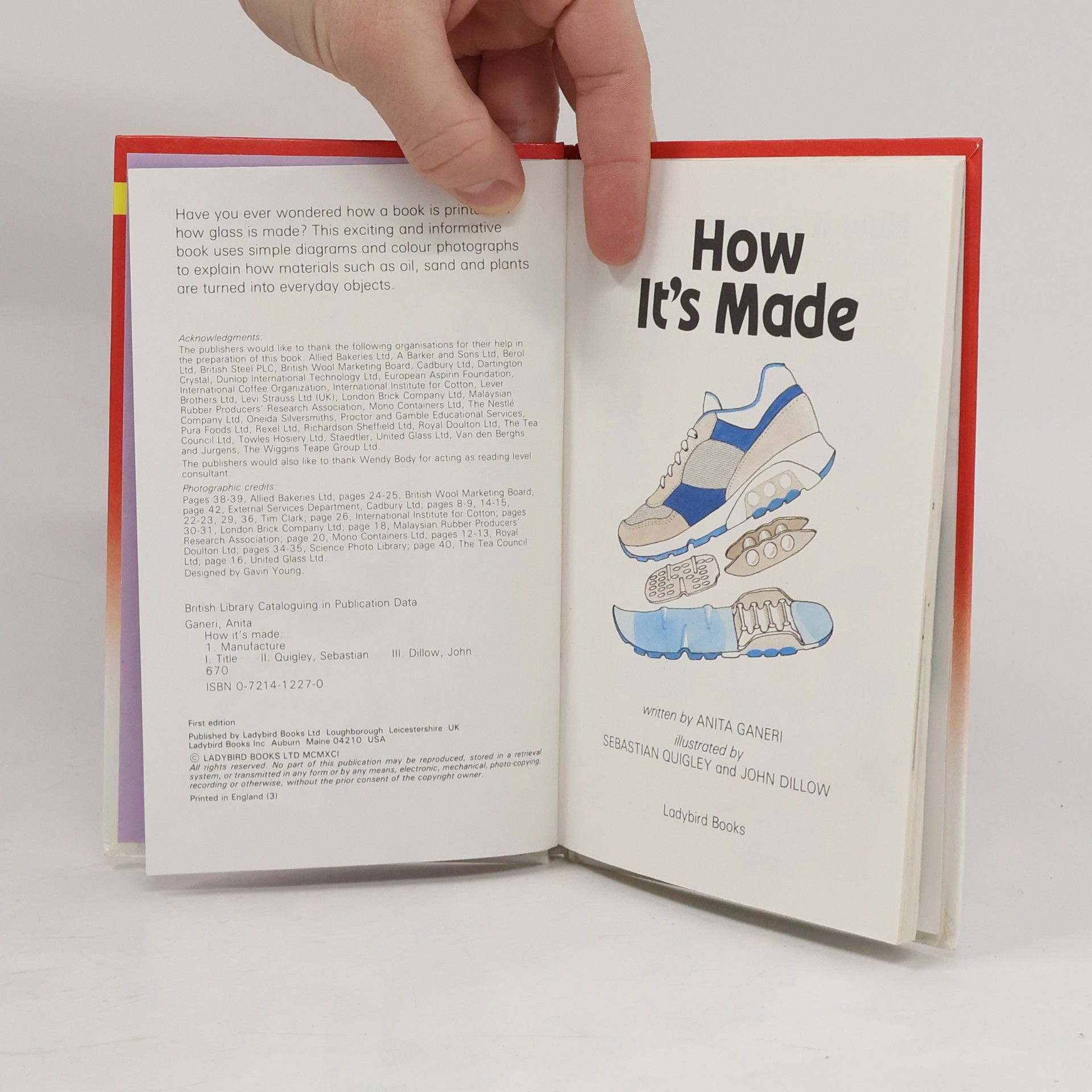 Anita Ganeri Ladybird Learners - 6: How It's Made