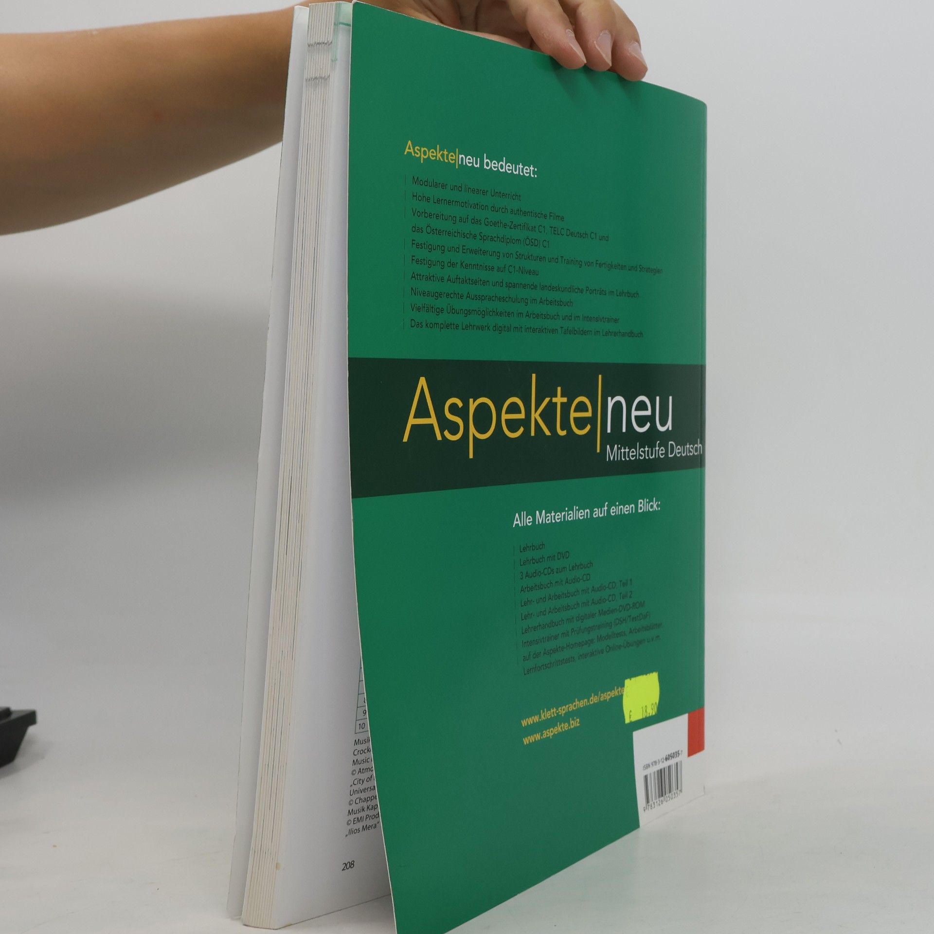 Ute Koithan Aspekte : neu : Mittelstufe Deutsch. Lehrbuch 3