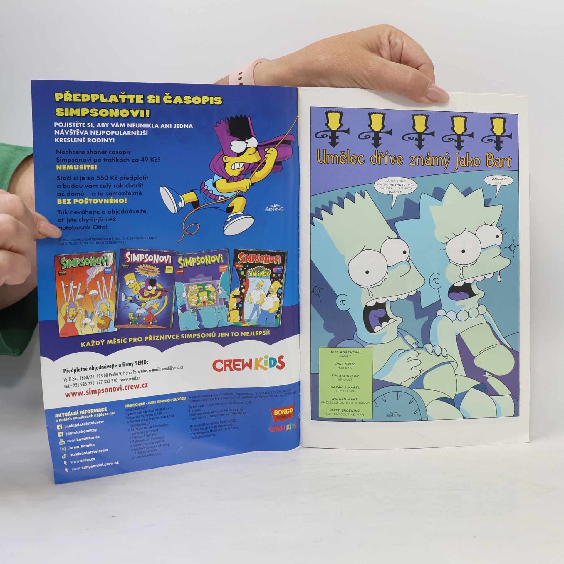 Matt Groening Simpsonovi 10/2023