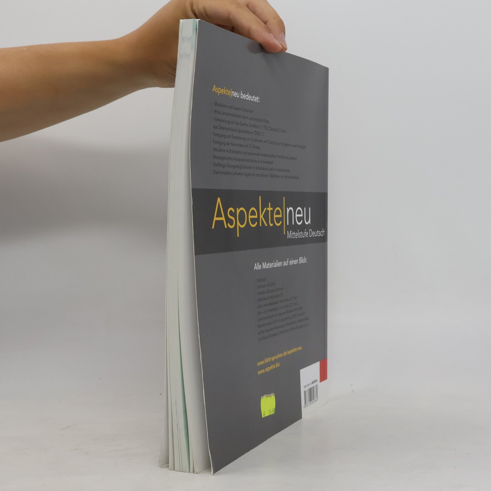 Kolektiv autorů Aspekte : neu : Mittelstufe Deutsch. Arbeitsbuch 3
