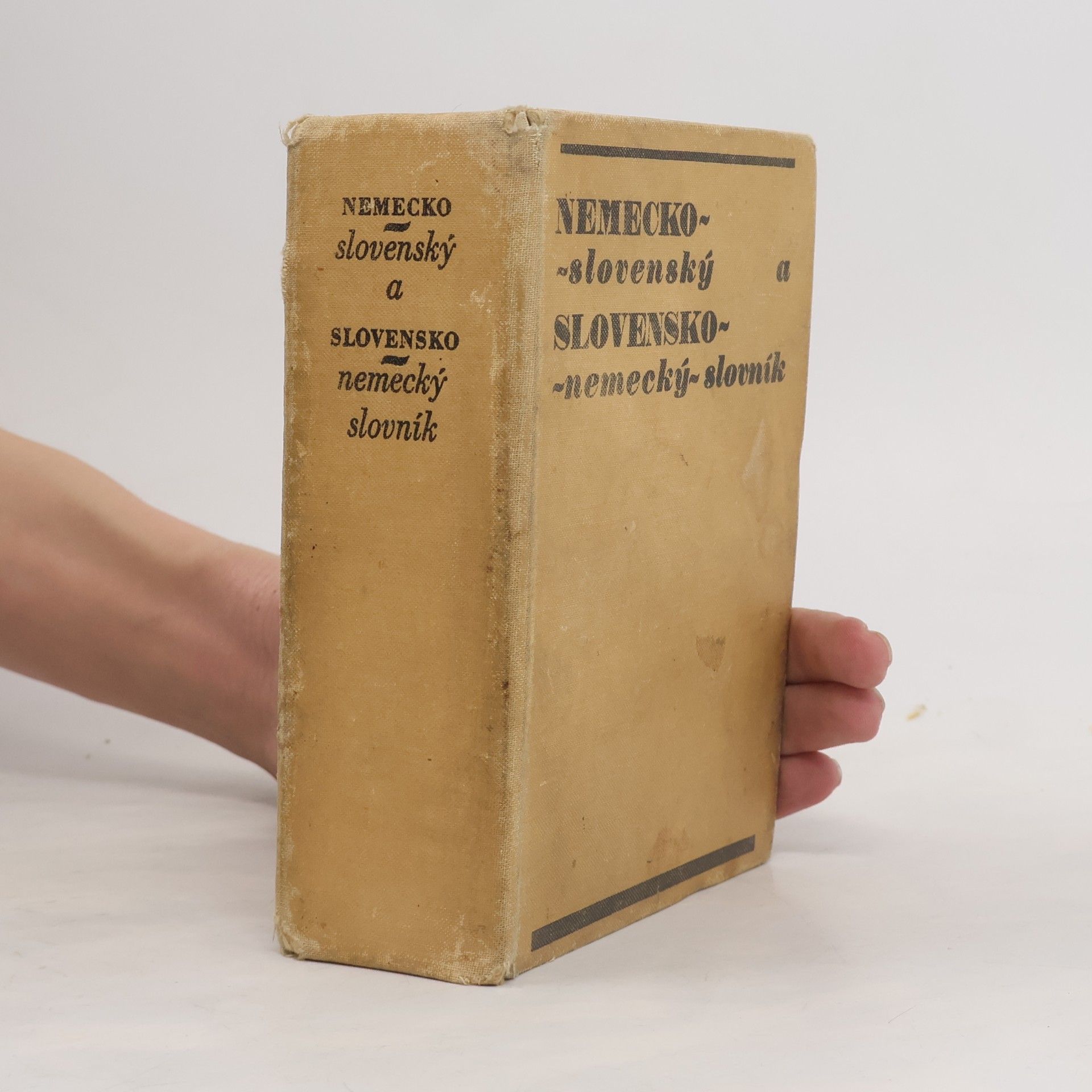 Various authors Nemecko-slovenský a slovensko-nemecký-slovník