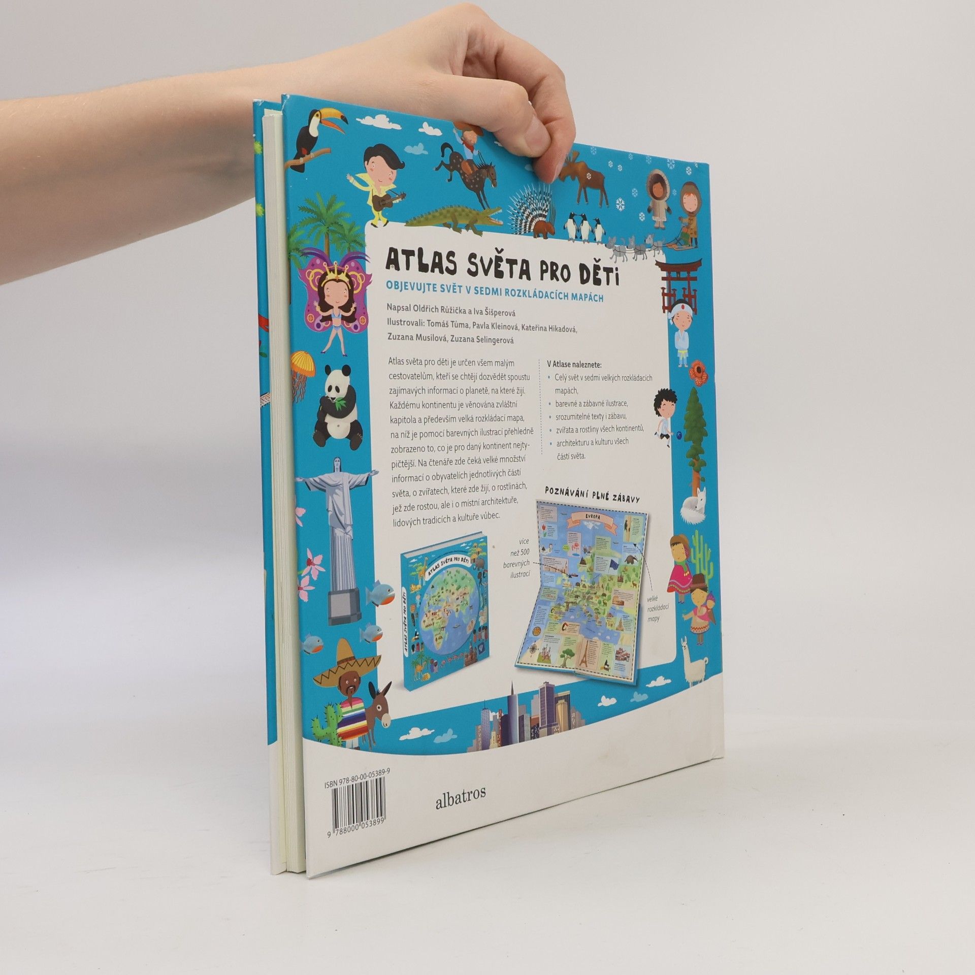 Iva Šišperová Atlas světa pro děti