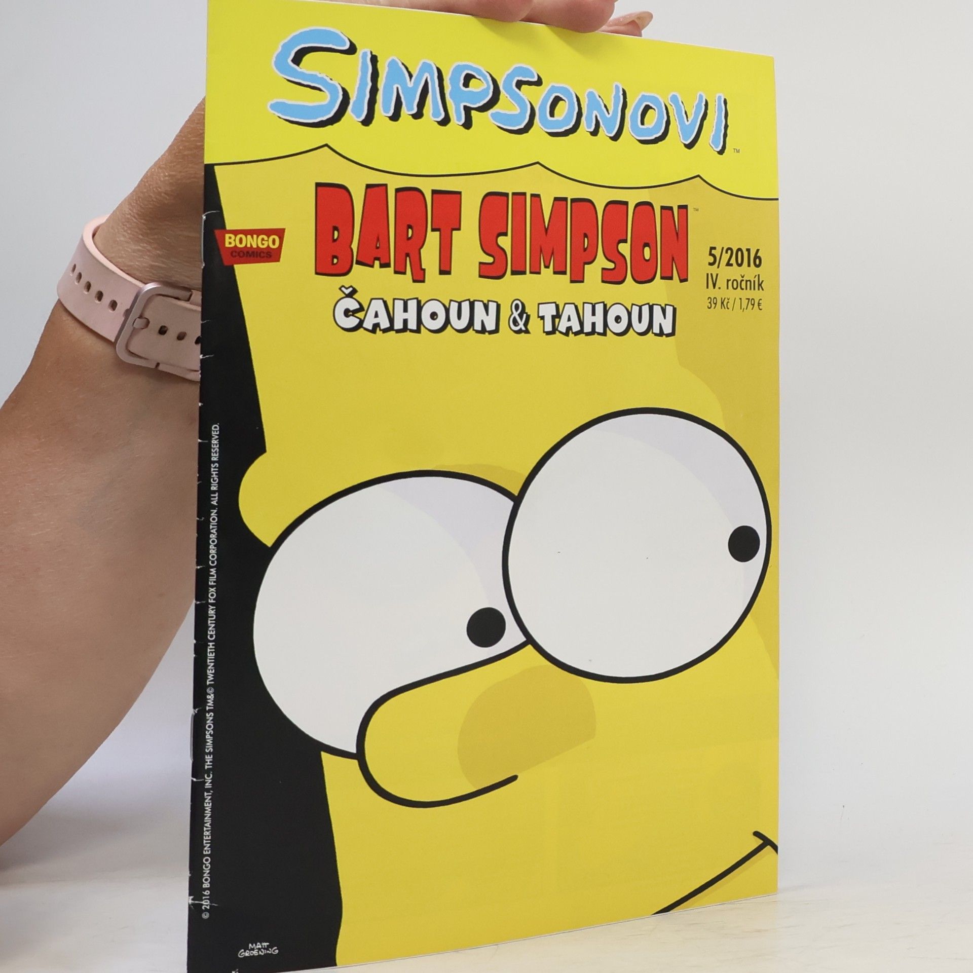 Autorenkollektiv Simpsonovi 5/2016, IV. ročník: Bart Simpson - Čahoun & Tahoun