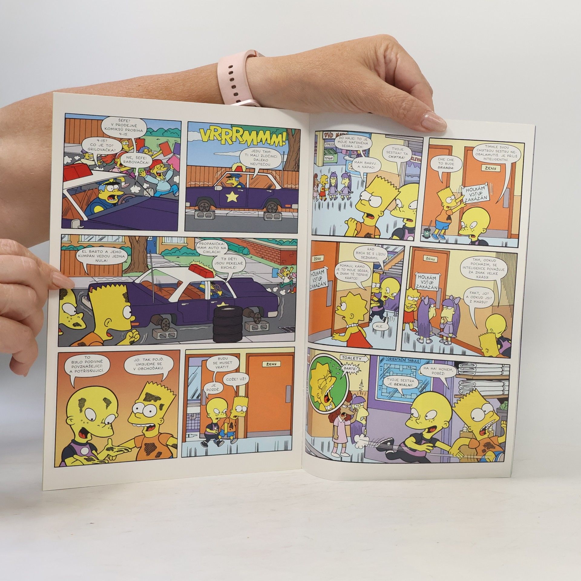 Kolektiv autorů Simpsonovi 5/2016, IV. ročník: Bart Simpson - Čahoun & Tahoun