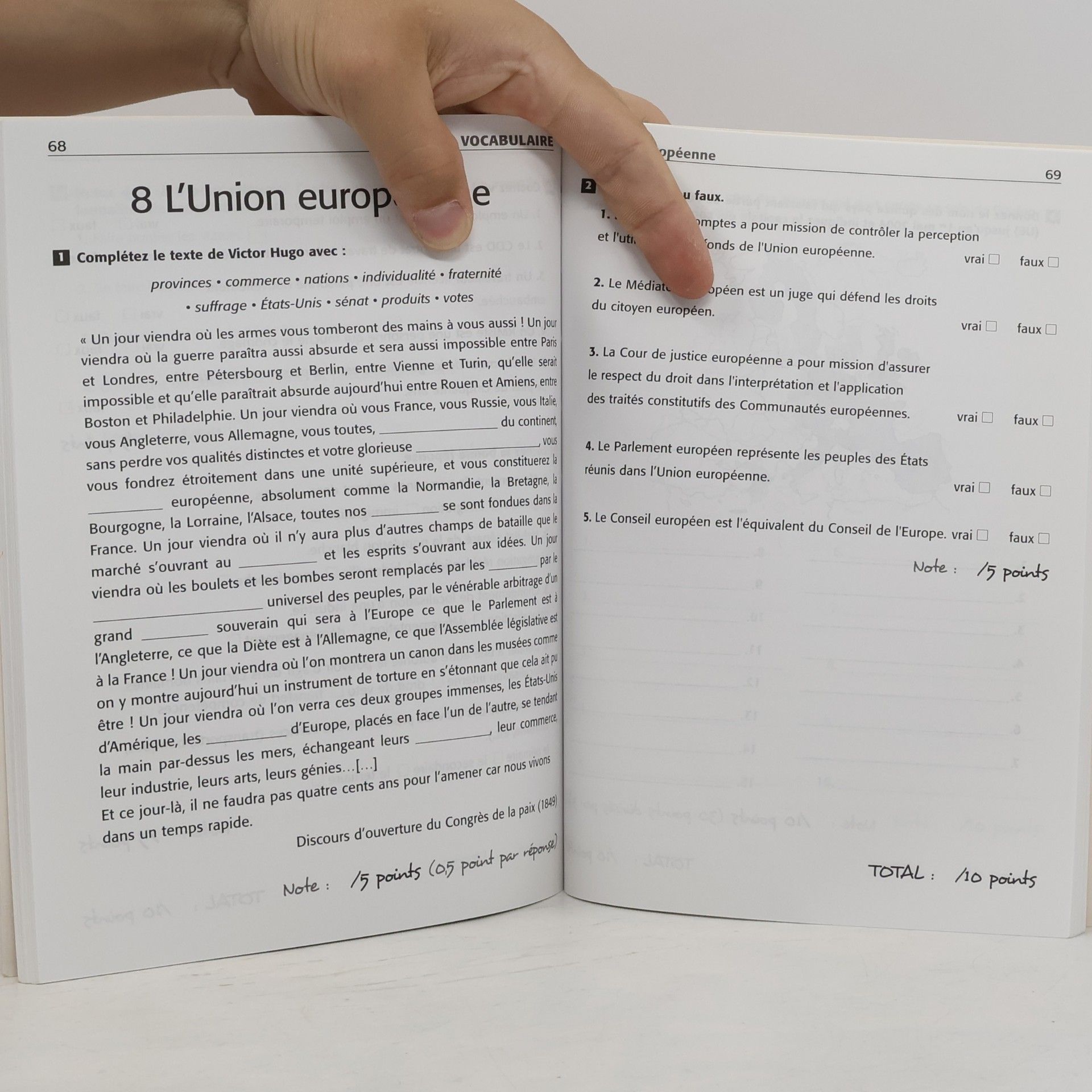 Dominique Renaud Tests CLE Vocabulaire: Avancé Livre