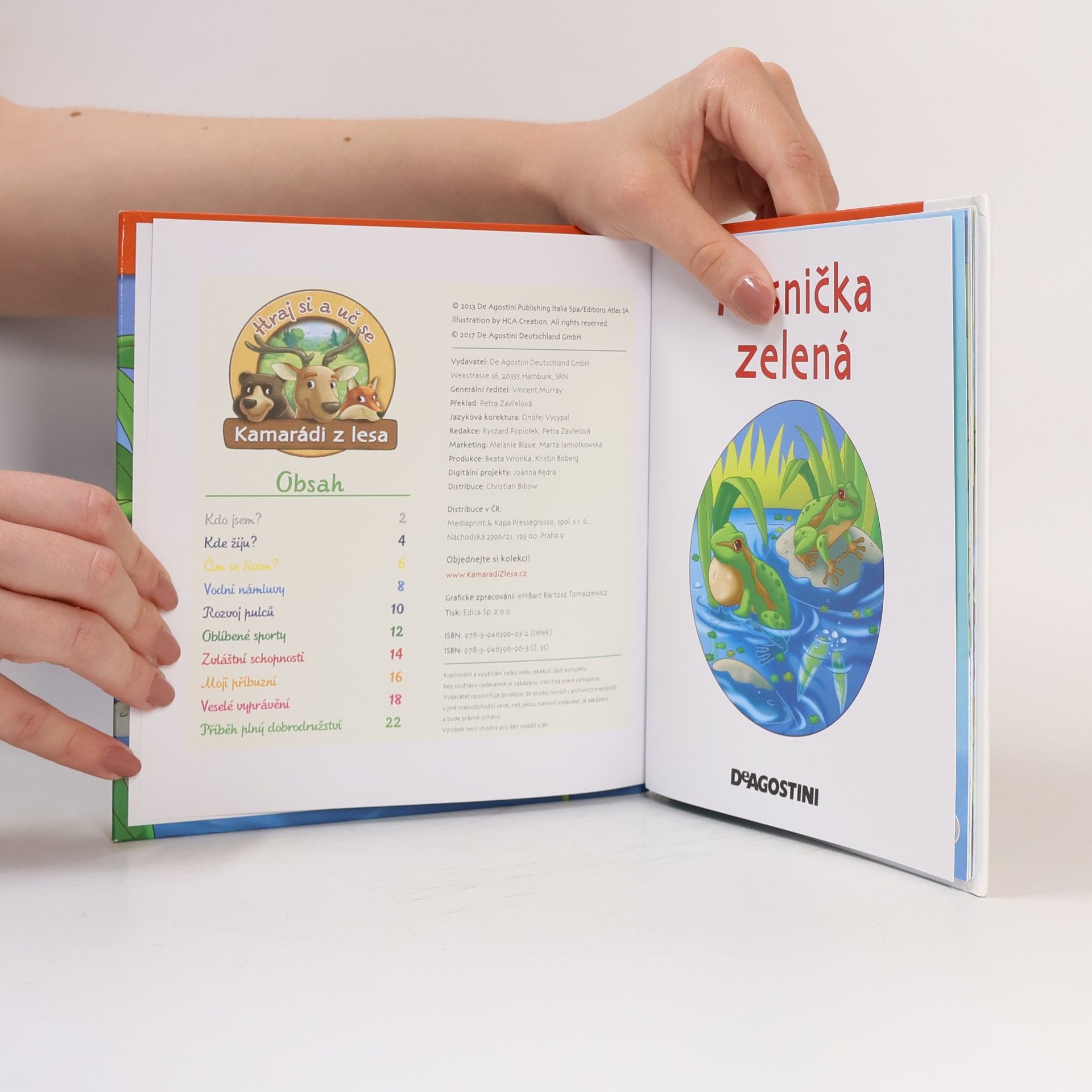 Kolektiv autorů Na okraji lesa 35. Rosnička zelená