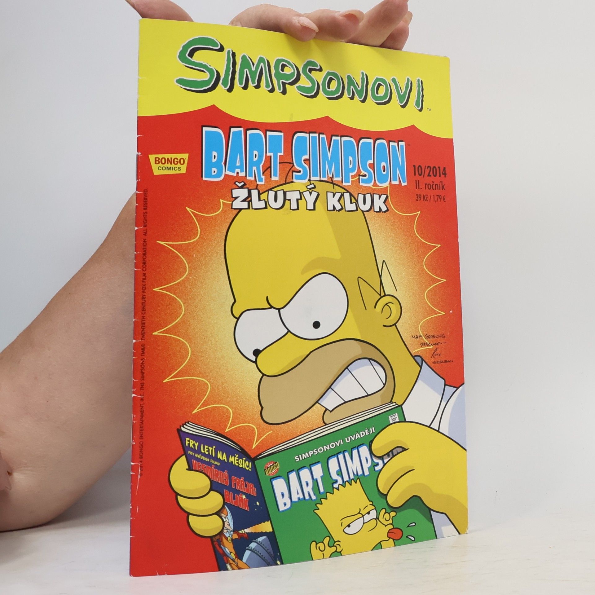 Kolektiv autorů Simpsonovi: Bart Simpson- žlutý kluk 10/2014