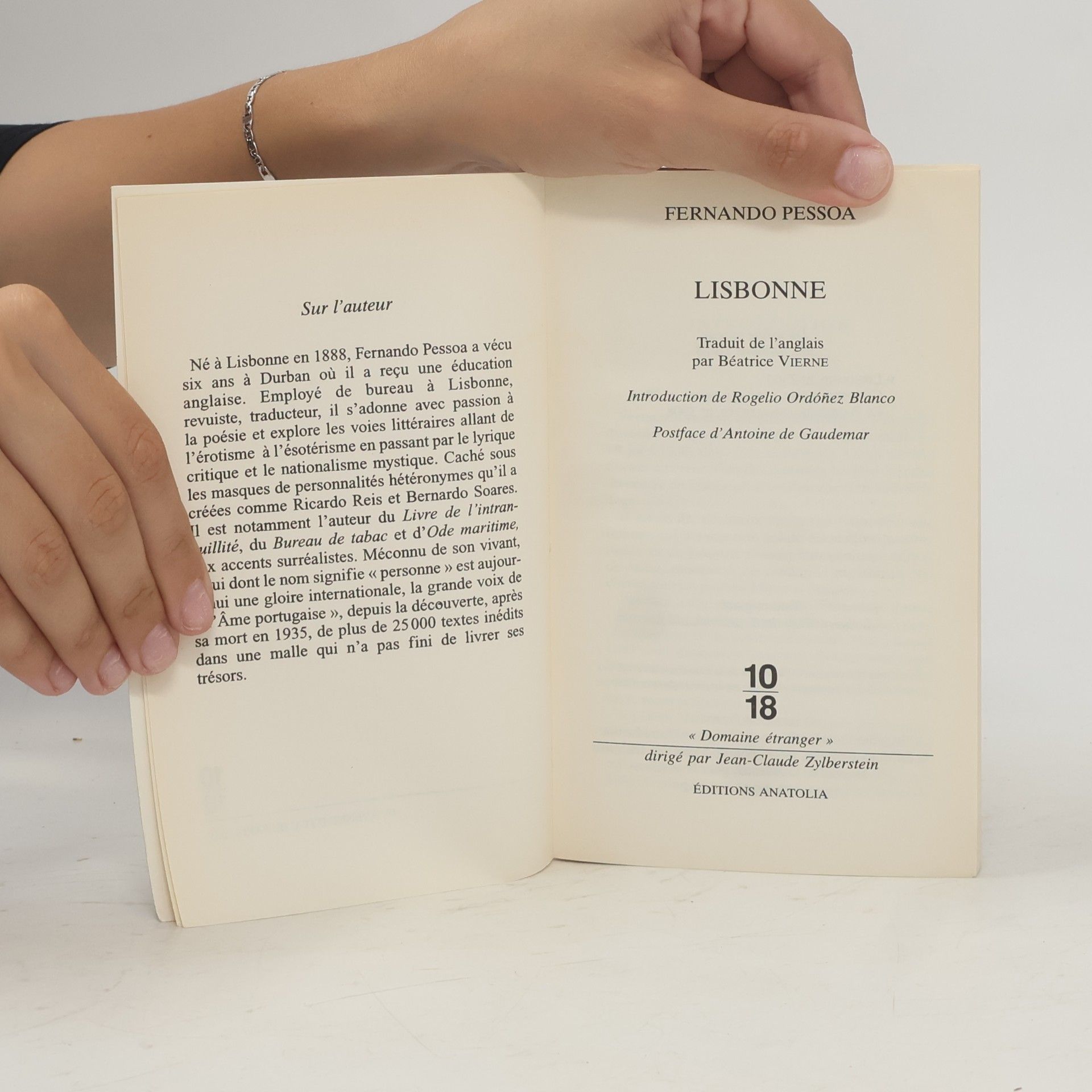 Fernando Pessoa Lisbonne