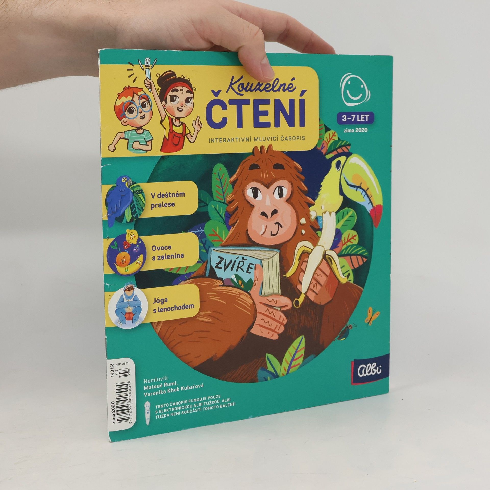 Various authors Kouzelné čtení: interaktivní mluvicí časopis