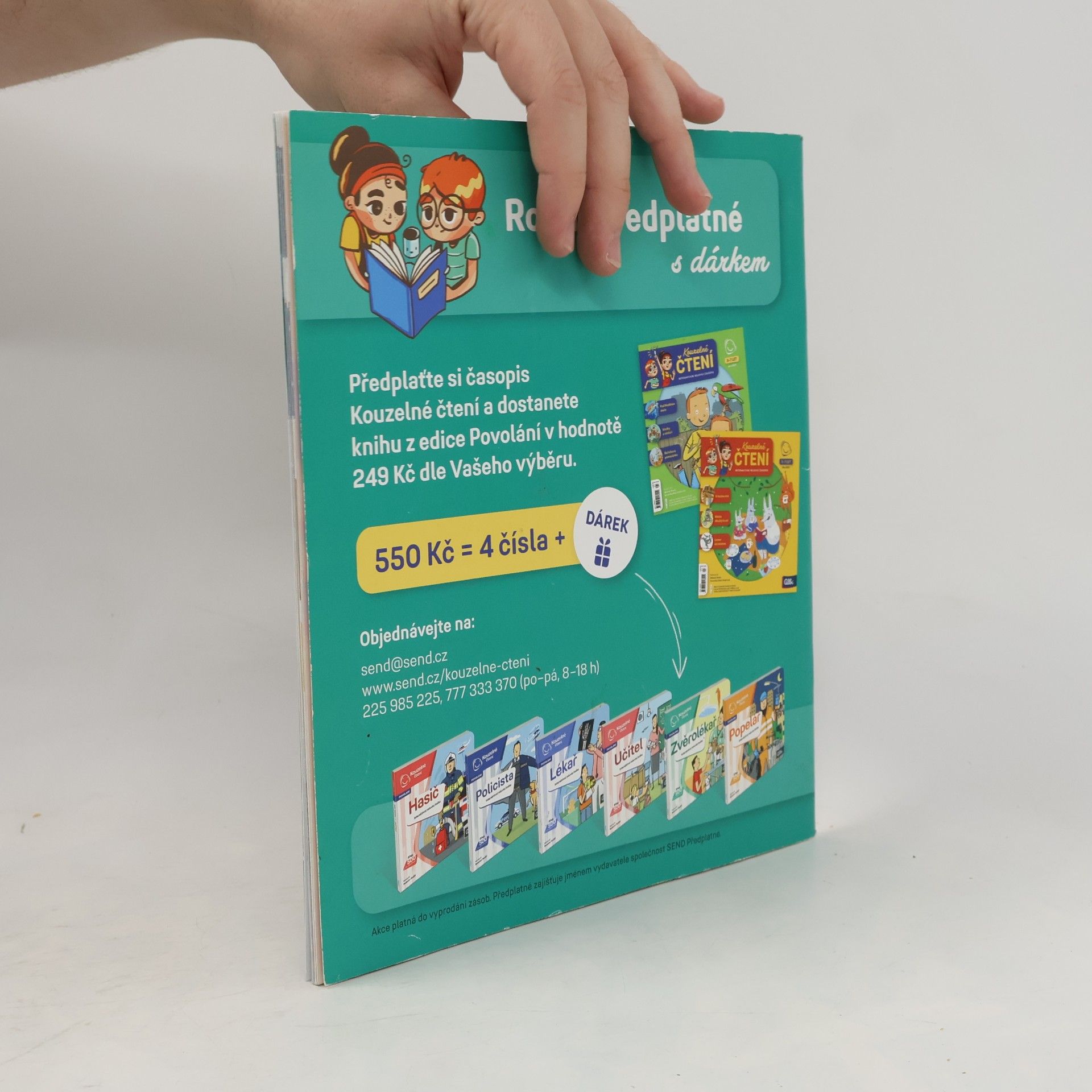 Various authors Kouzelné čtení: interaktivní mluvicí časopis