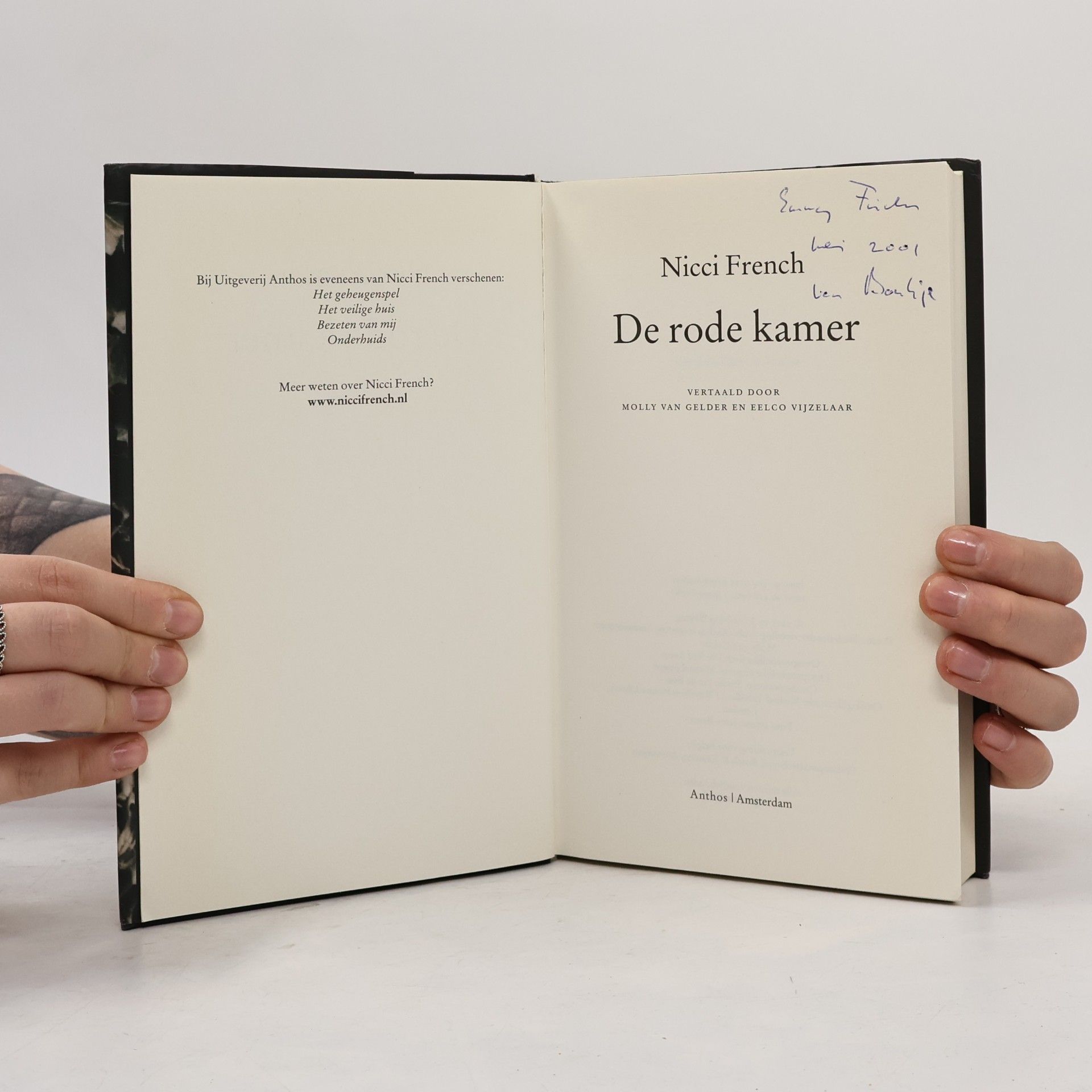 Nicci French Rode kamer
