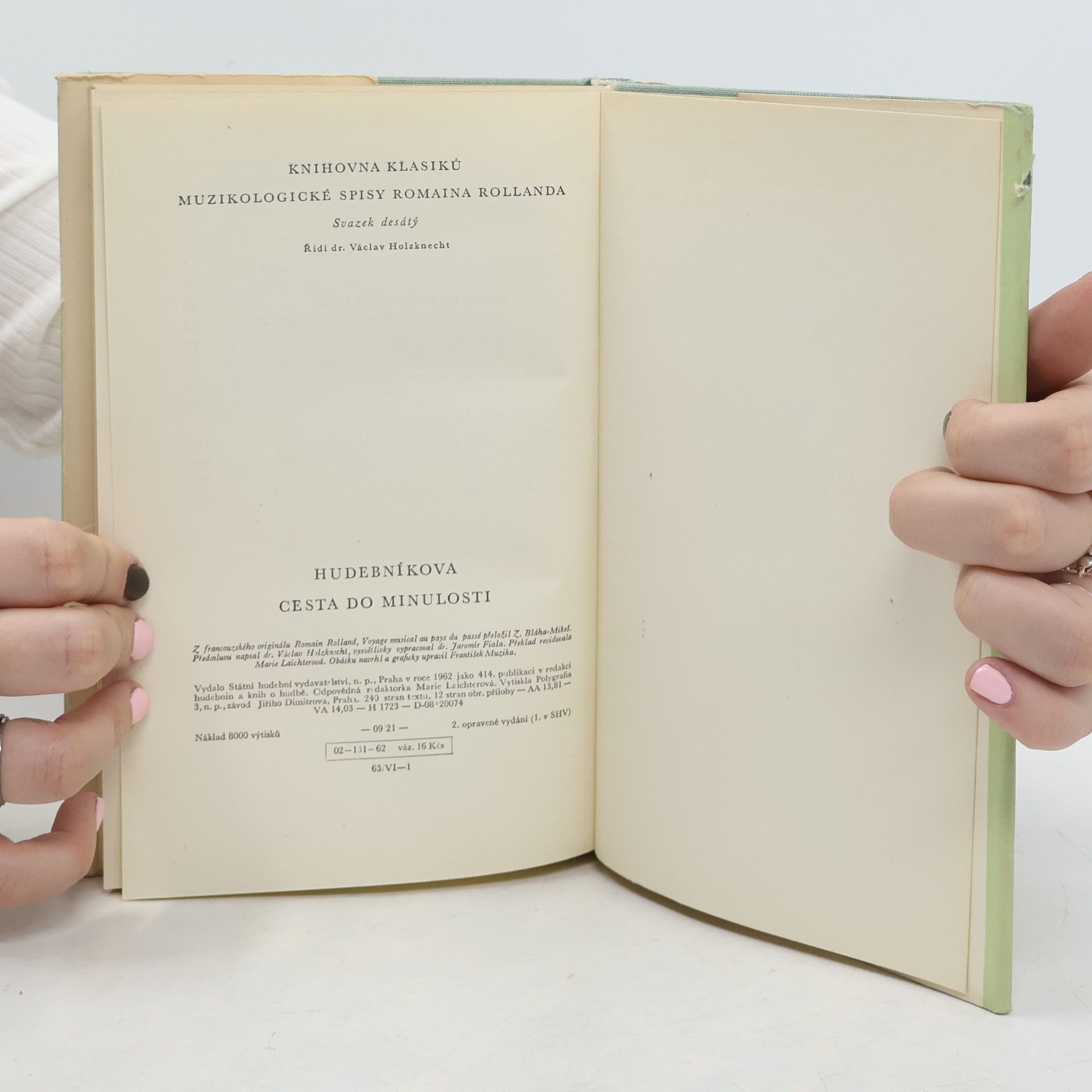 Romain Rolland Hudebníkova cesta do minulosti