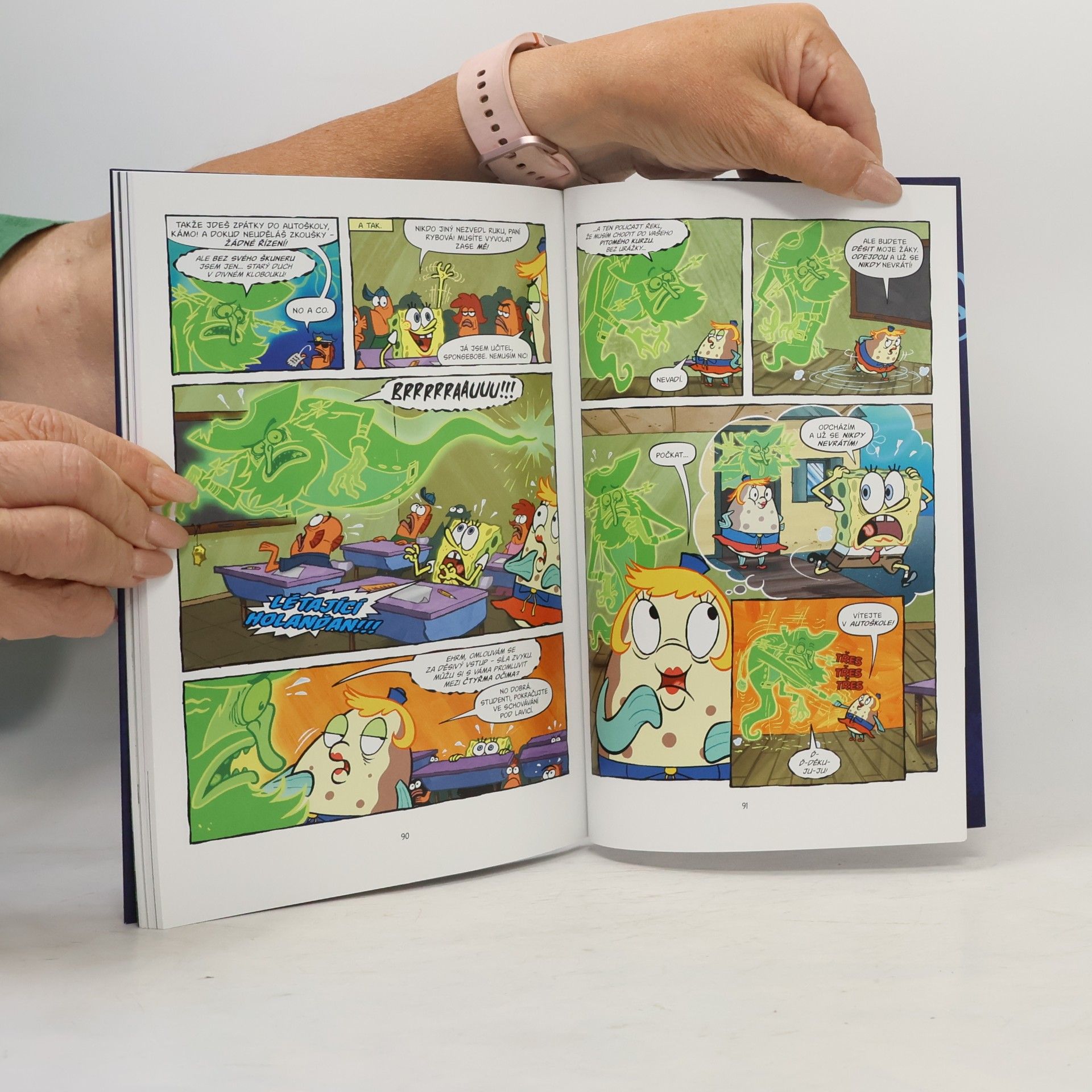 Stephen Hillenburg SpongeBob : komiks. Č. 3, Příběhy ze zakletého ananasu