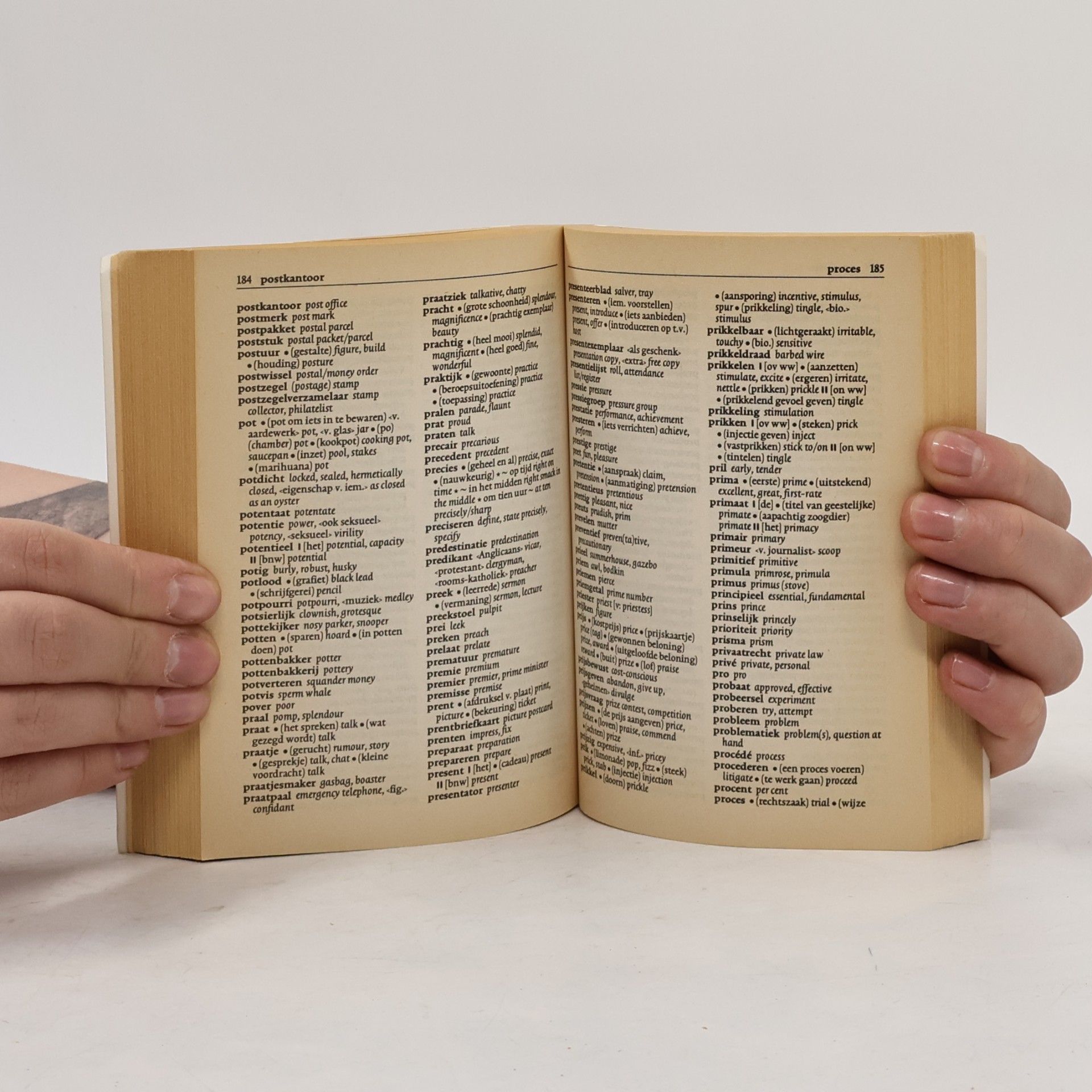 Spectrum Lexicografie De kleine Prisma Nederlands Engels