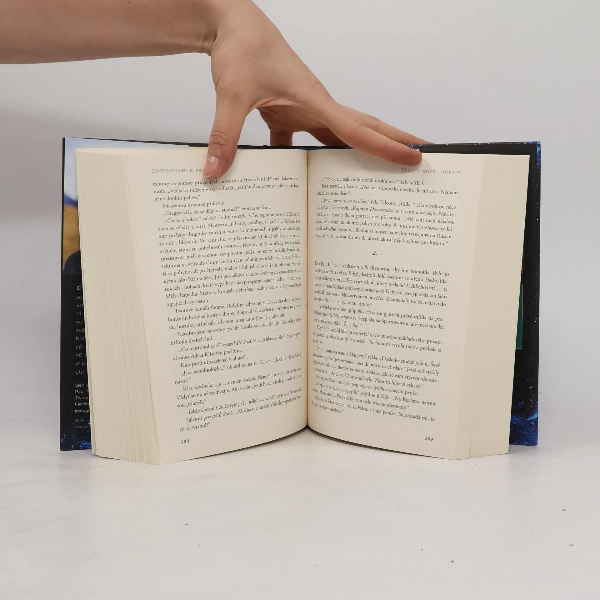 Christopher Paolini Spát v moři hvězd