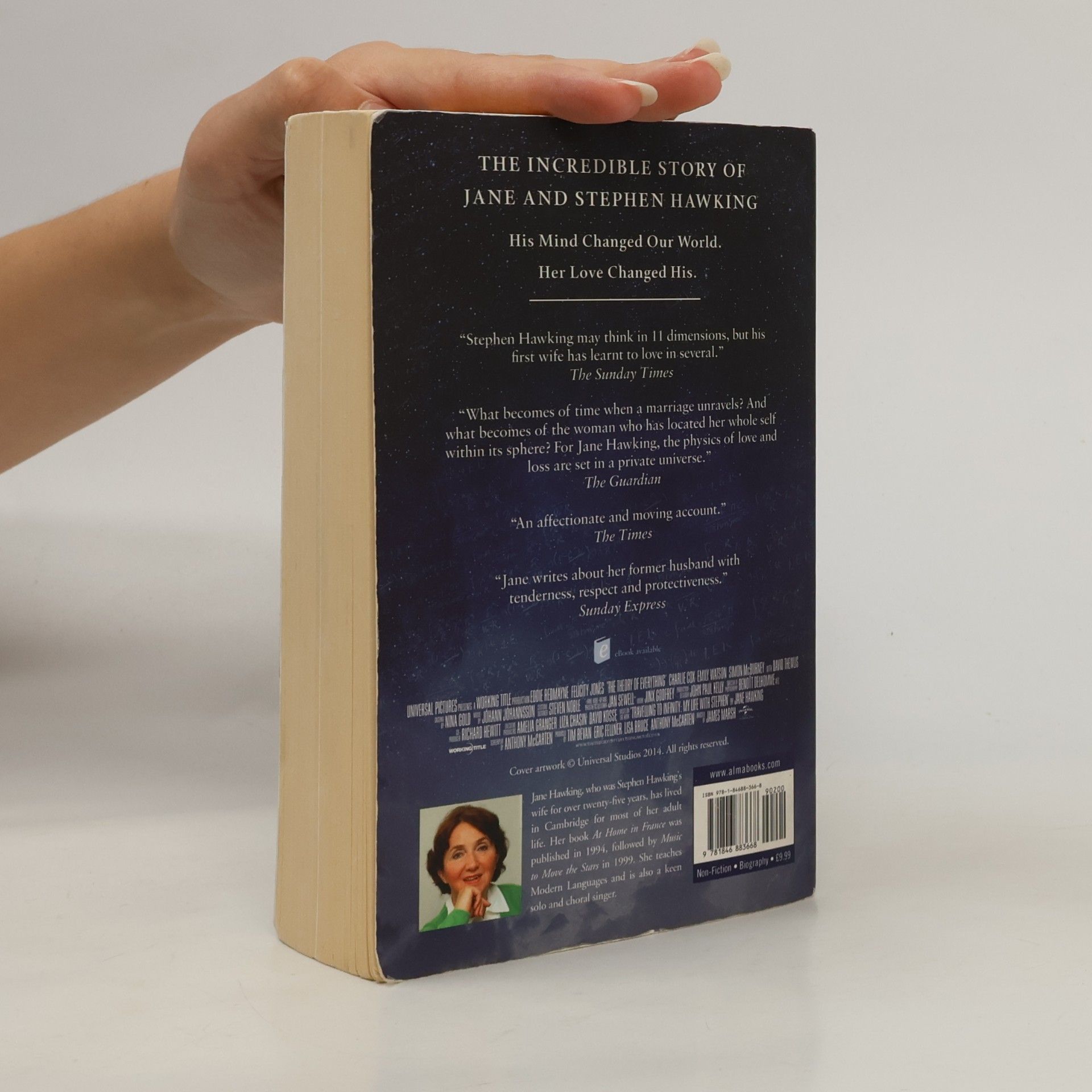 Jane Hawking Travelling to infinity : my life with Stephen