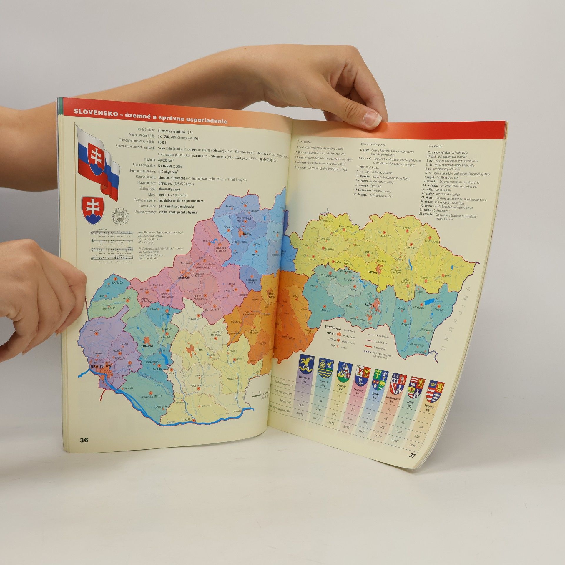 Róbert Čeman Slovenská republika - Geografický atlas