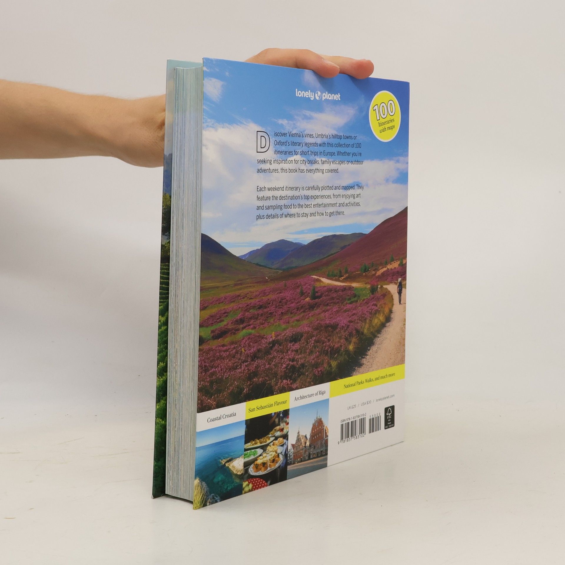 Lonely Planet Lonely Planet 100 Weekends in Europe