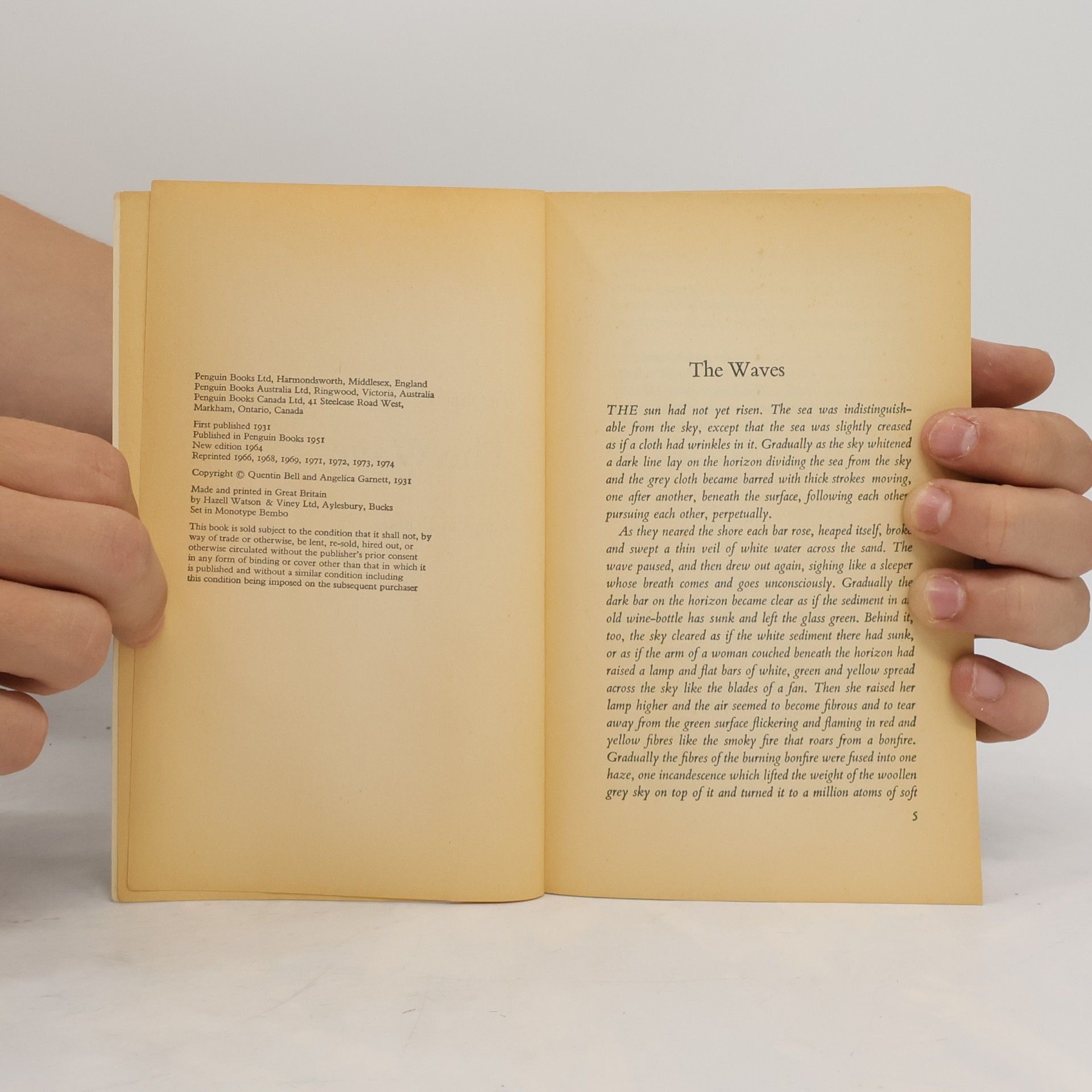 Virginia Woolf The Waves