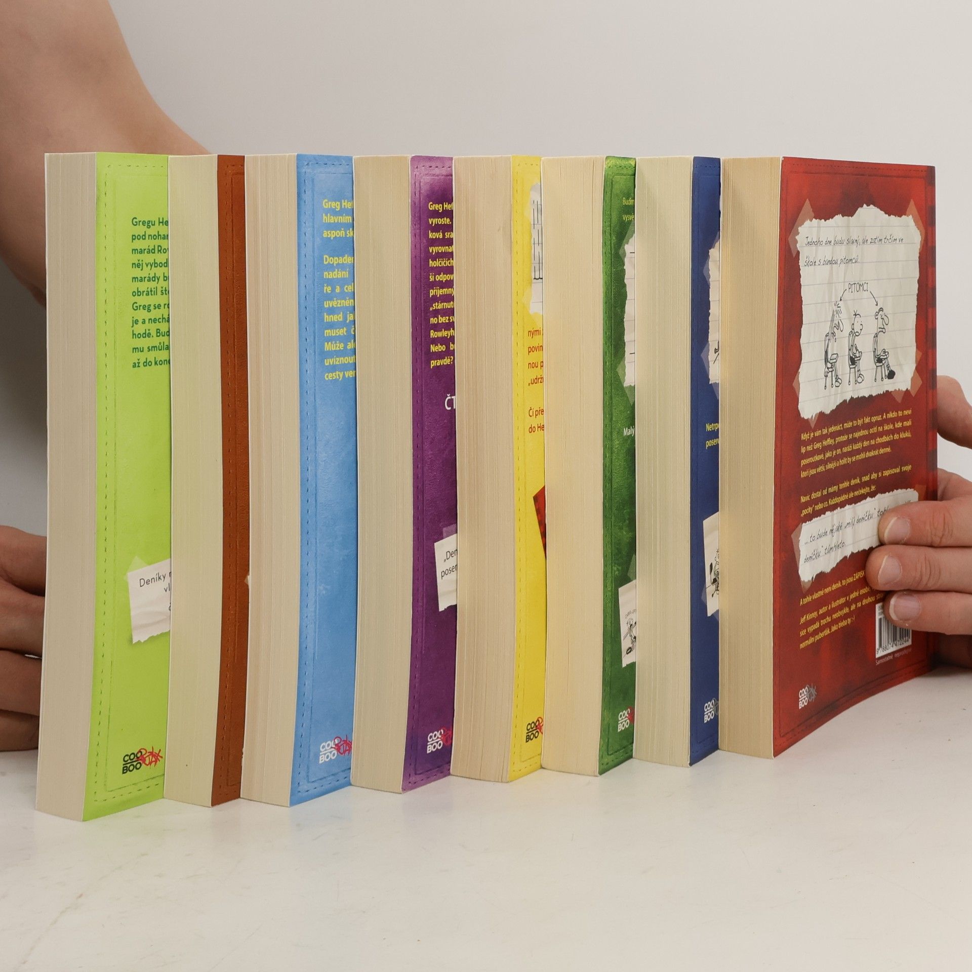 Jeff Kinney Deník malého poseroutky 1-8 (box)
