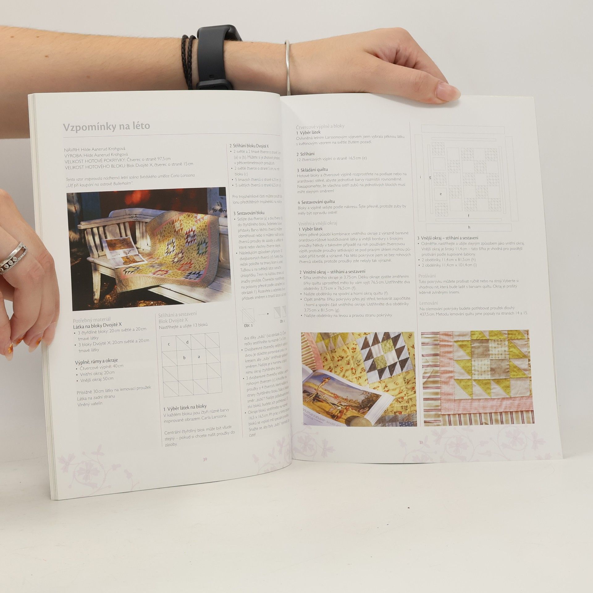 Rie Norum Svěží patchwork. Pkrývky, dečky, kabely a prostírání šité patchworkovou technikou