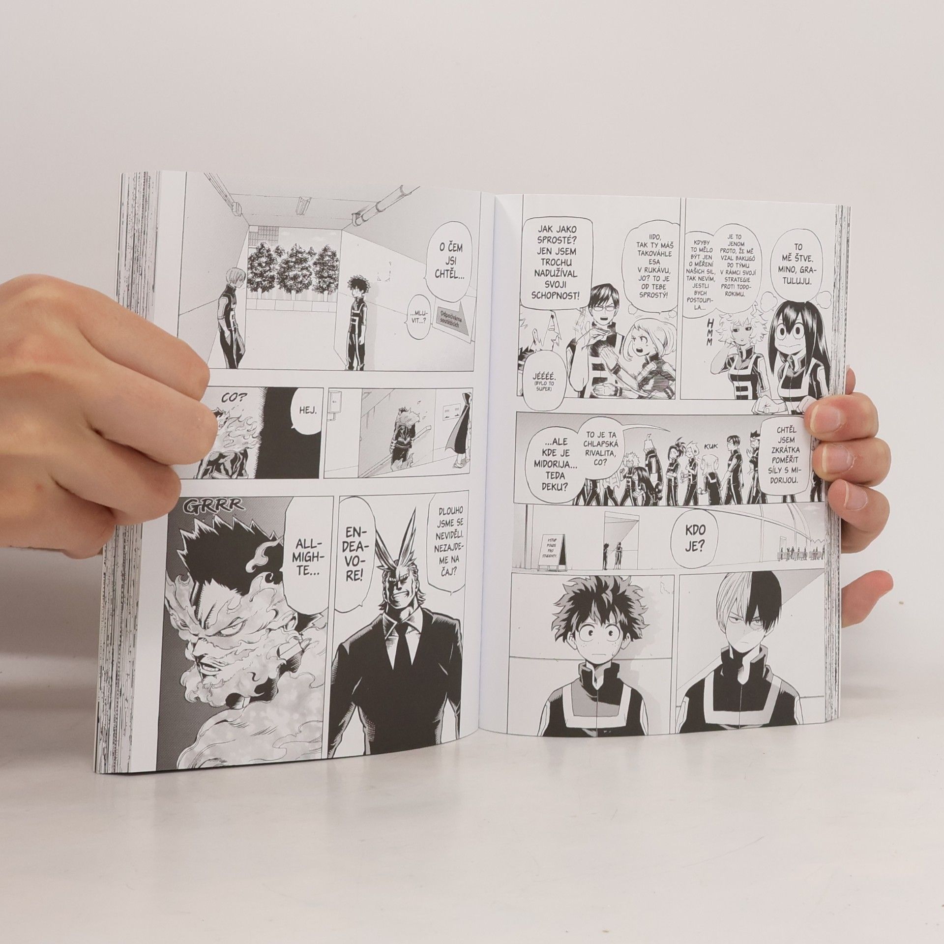 Kōhei Horikoshi My Hero Academia 4. Chlapec, který měl všechno.