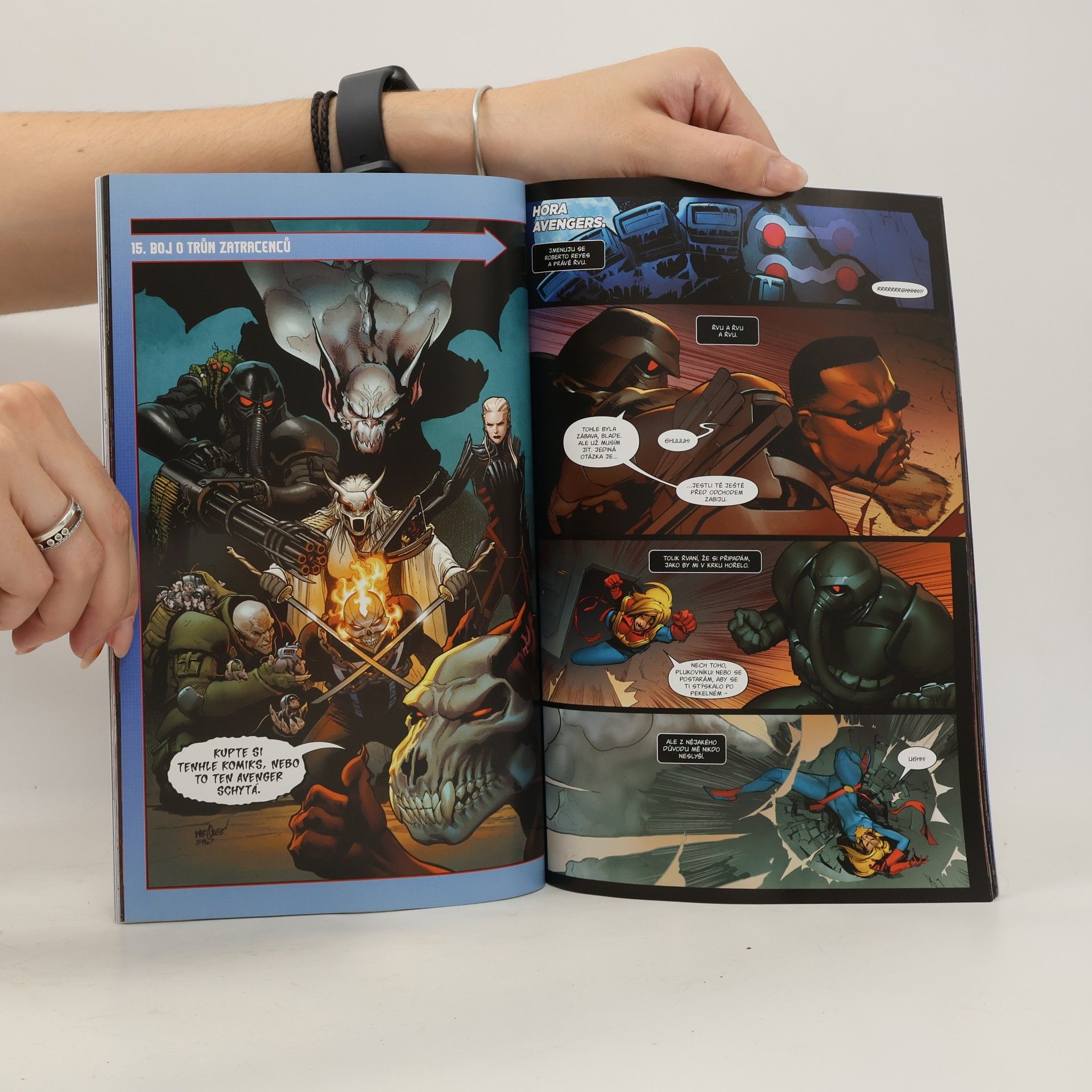 Jason Aaron Avengers: Válka upírů