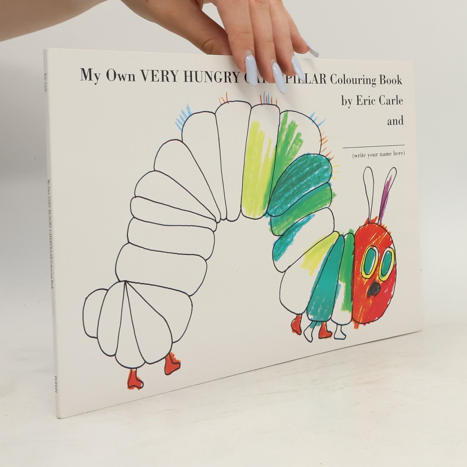 Eric Carle My Own Very Hungry Caterpillar Colouring Book