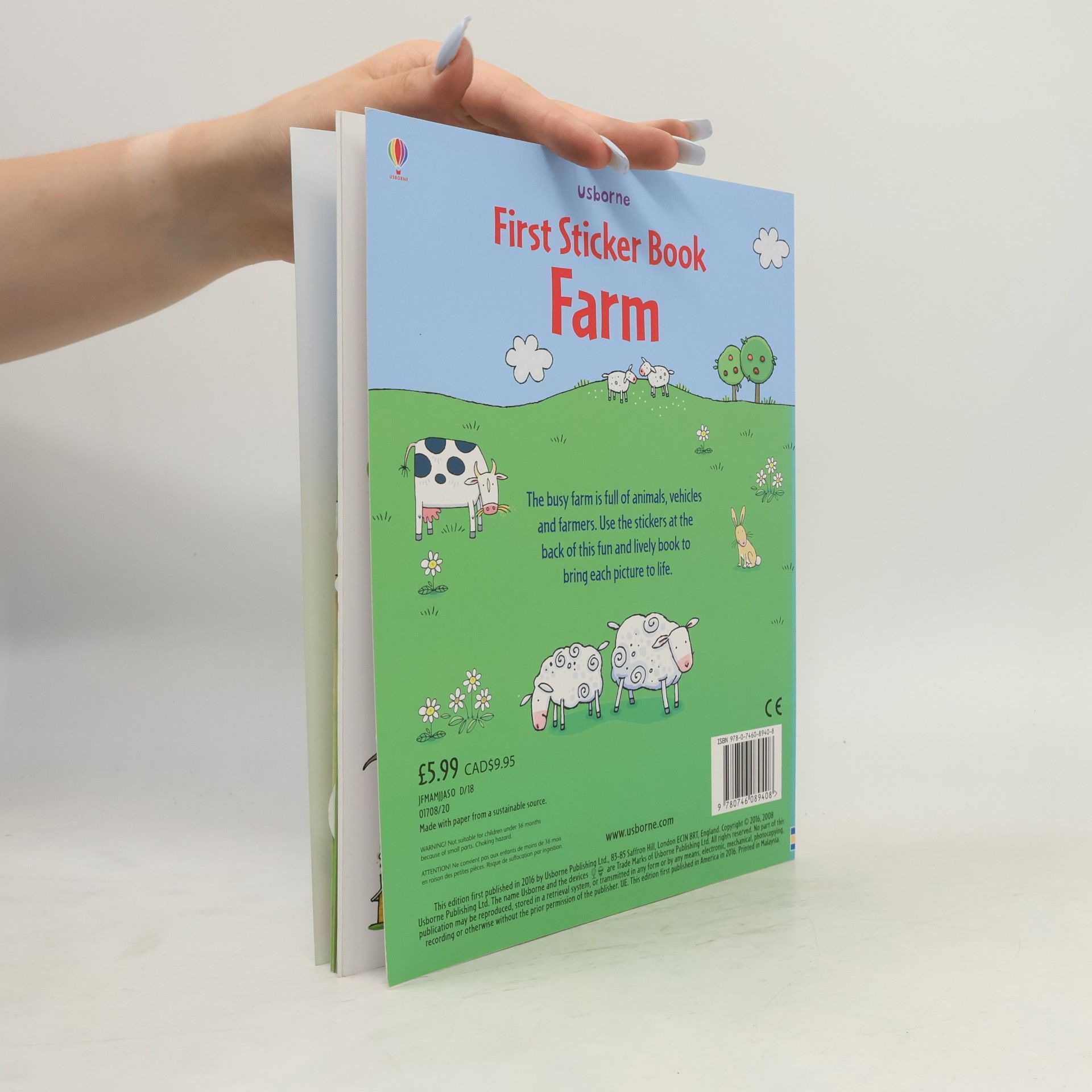 Sam Taplin Farm Sticker Book