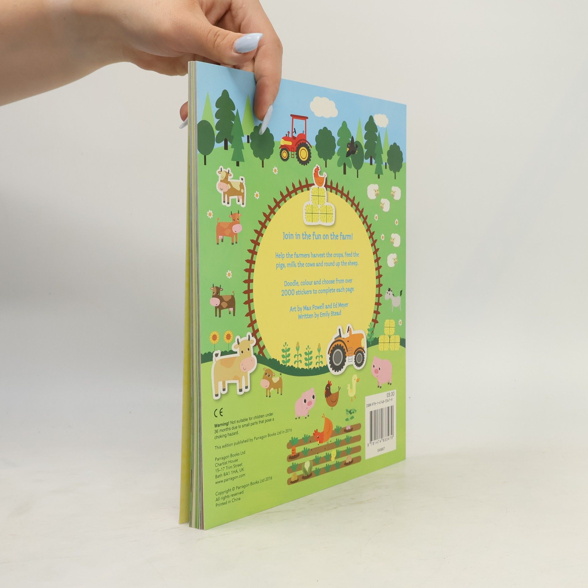 Emily Stead 2000 Stickers Busy Farm