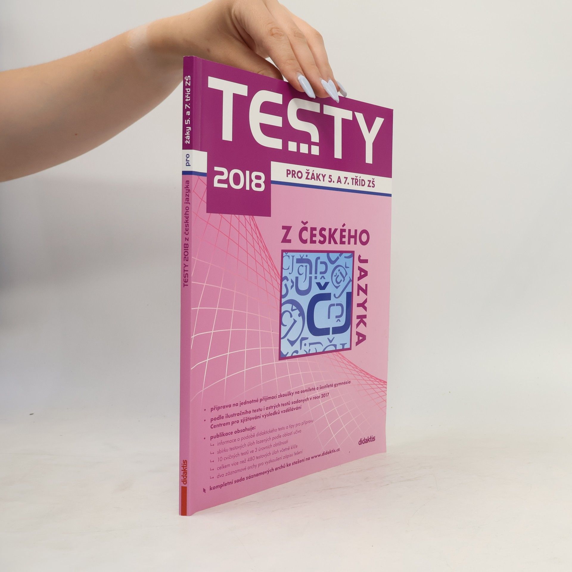 Veronika Švecová Testy 2018 pro žáky 5. a 7. tříd ZŠ z českého jazyka
