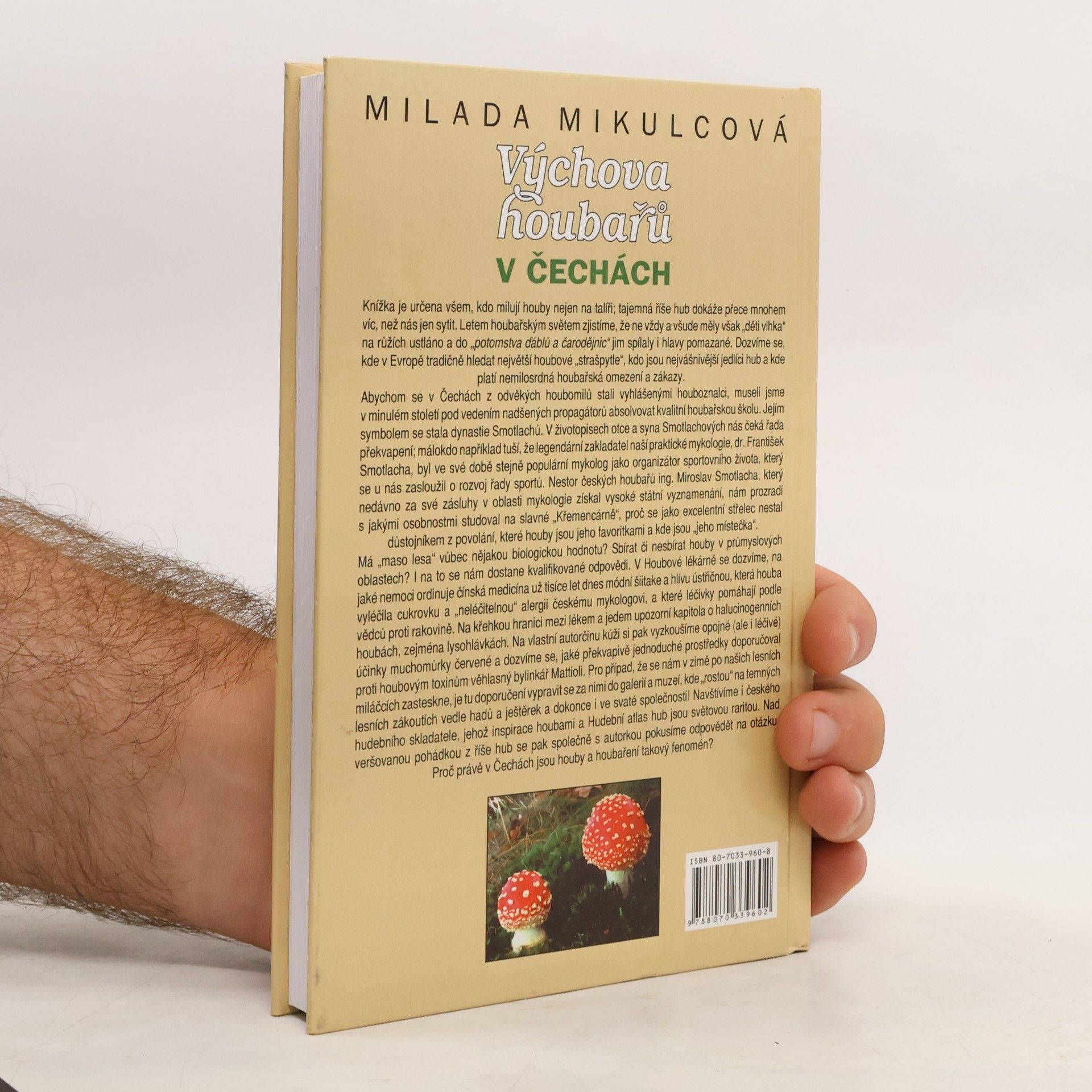 Milada Mikulcová Výchova houbařů v Čechách