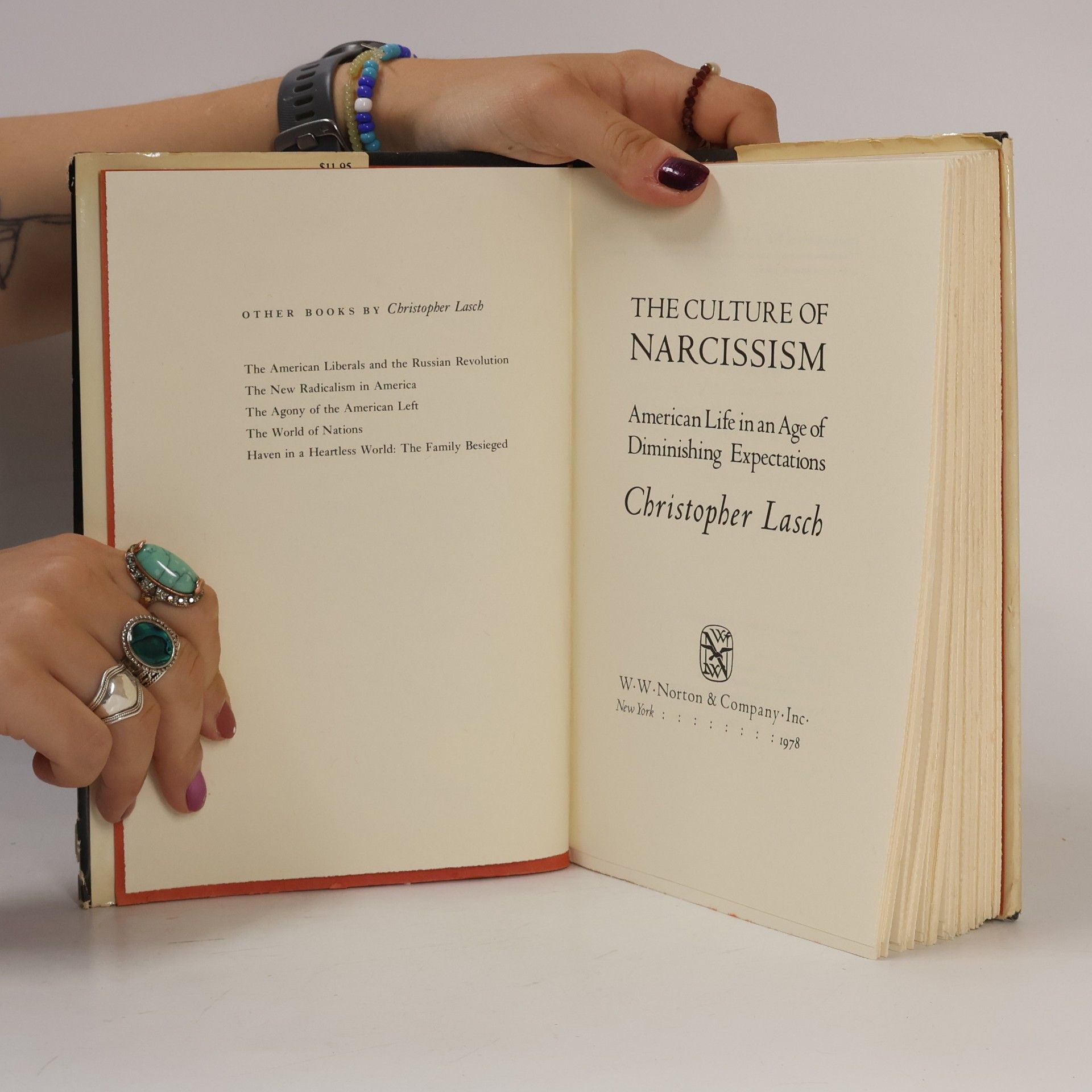 Christopher Lasch The Culture of Narcissism