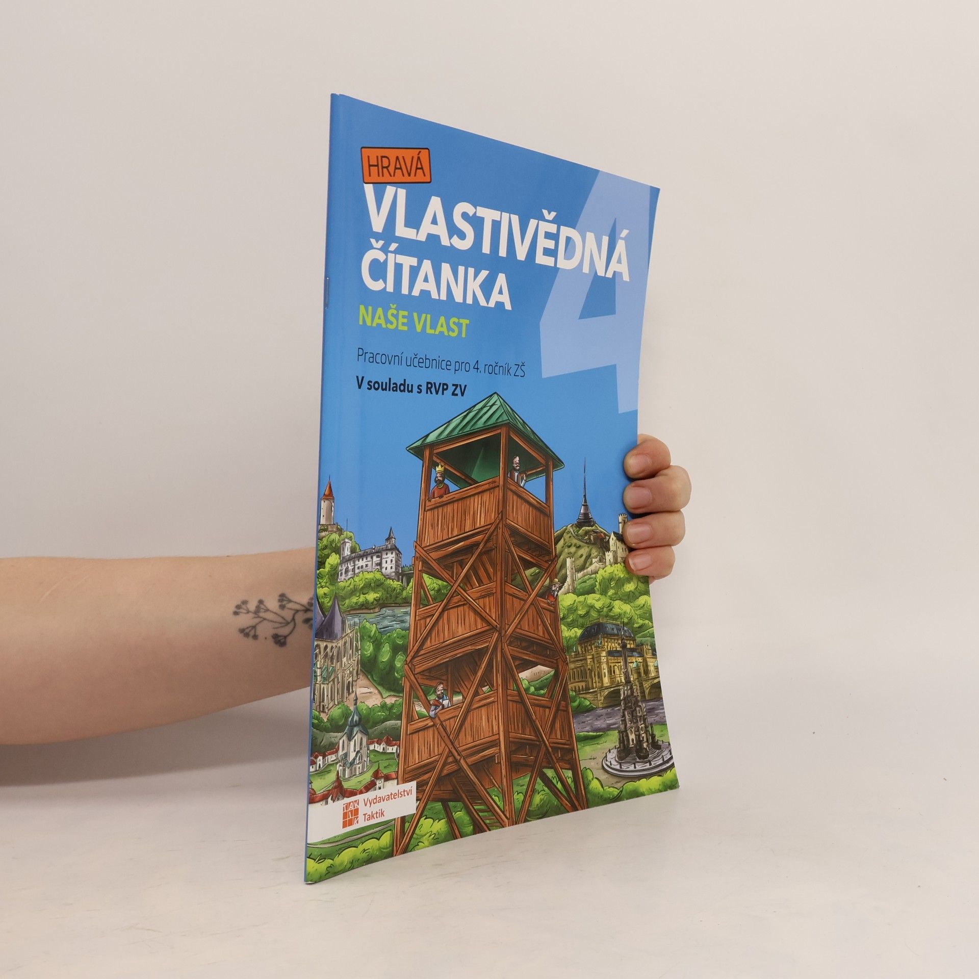 Kolektiv autorů Hravá vlastivědná čítanka 4 - Naše vlast