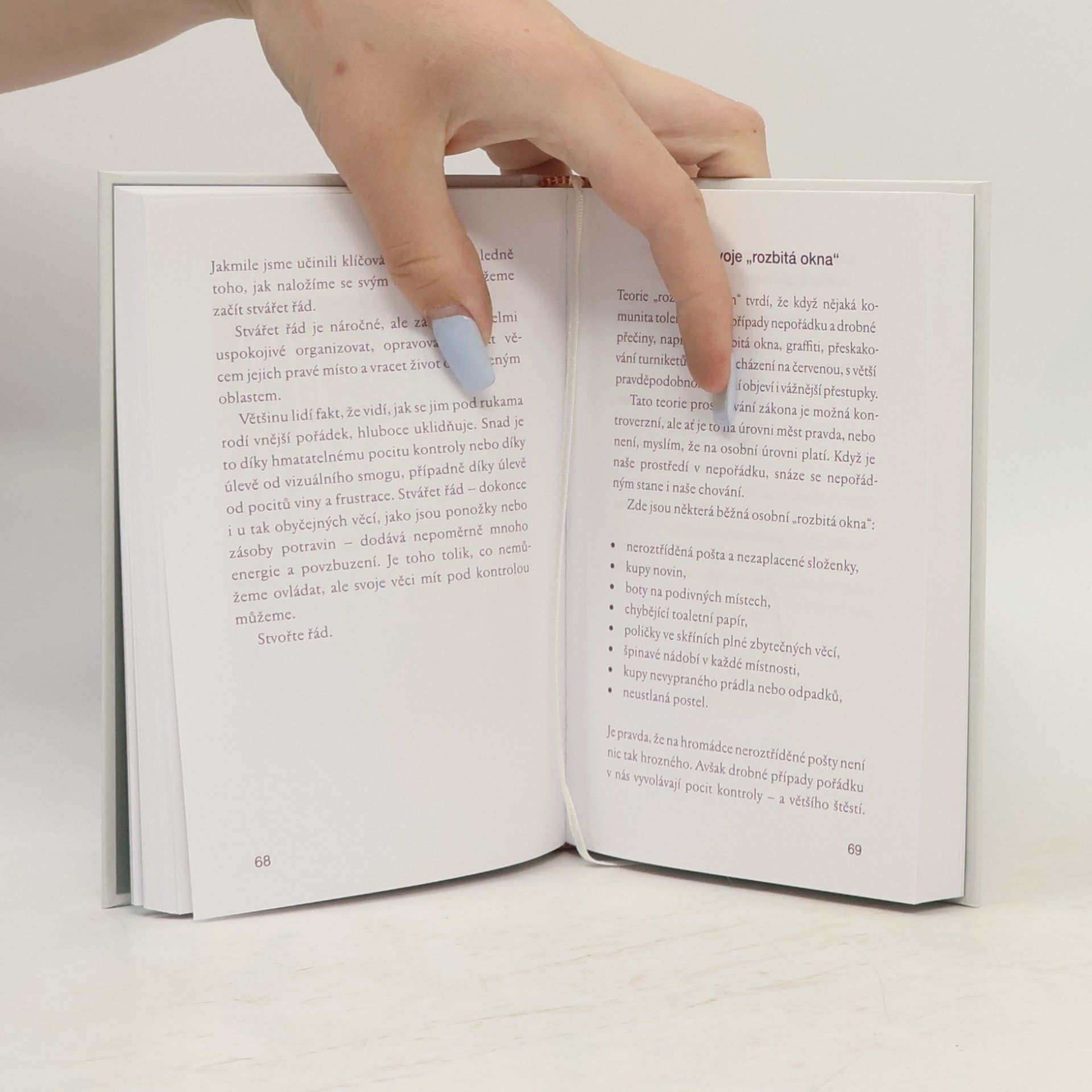 Gretchen Rubin Pořádek v pokoji, pokoj v duši : udělejte si místo pro štěstí
