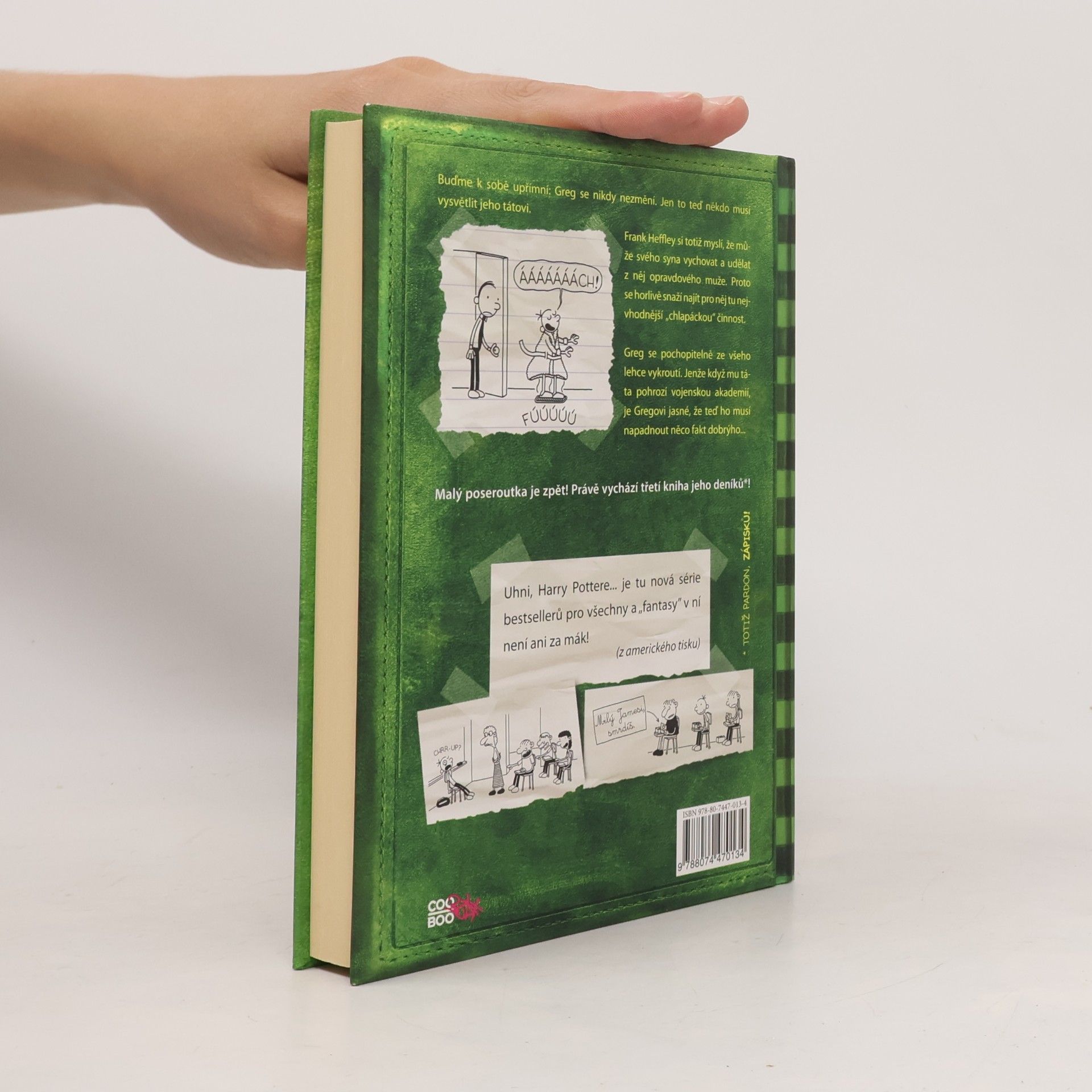 Jeff Kinney Deník malého poseroutky 3. Poslední kapka