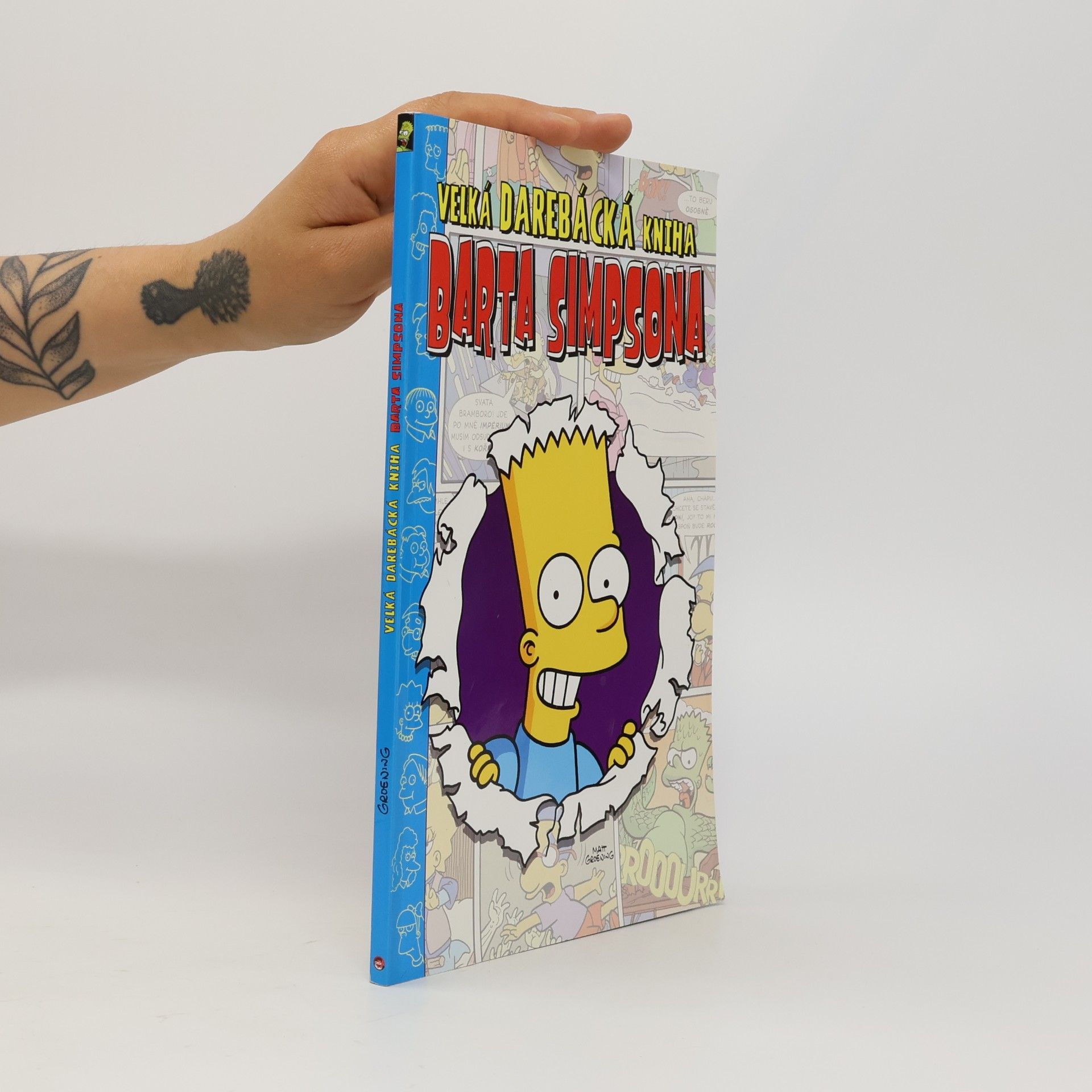 Matt Groening Velká darebácká kniha Barta Simpsona