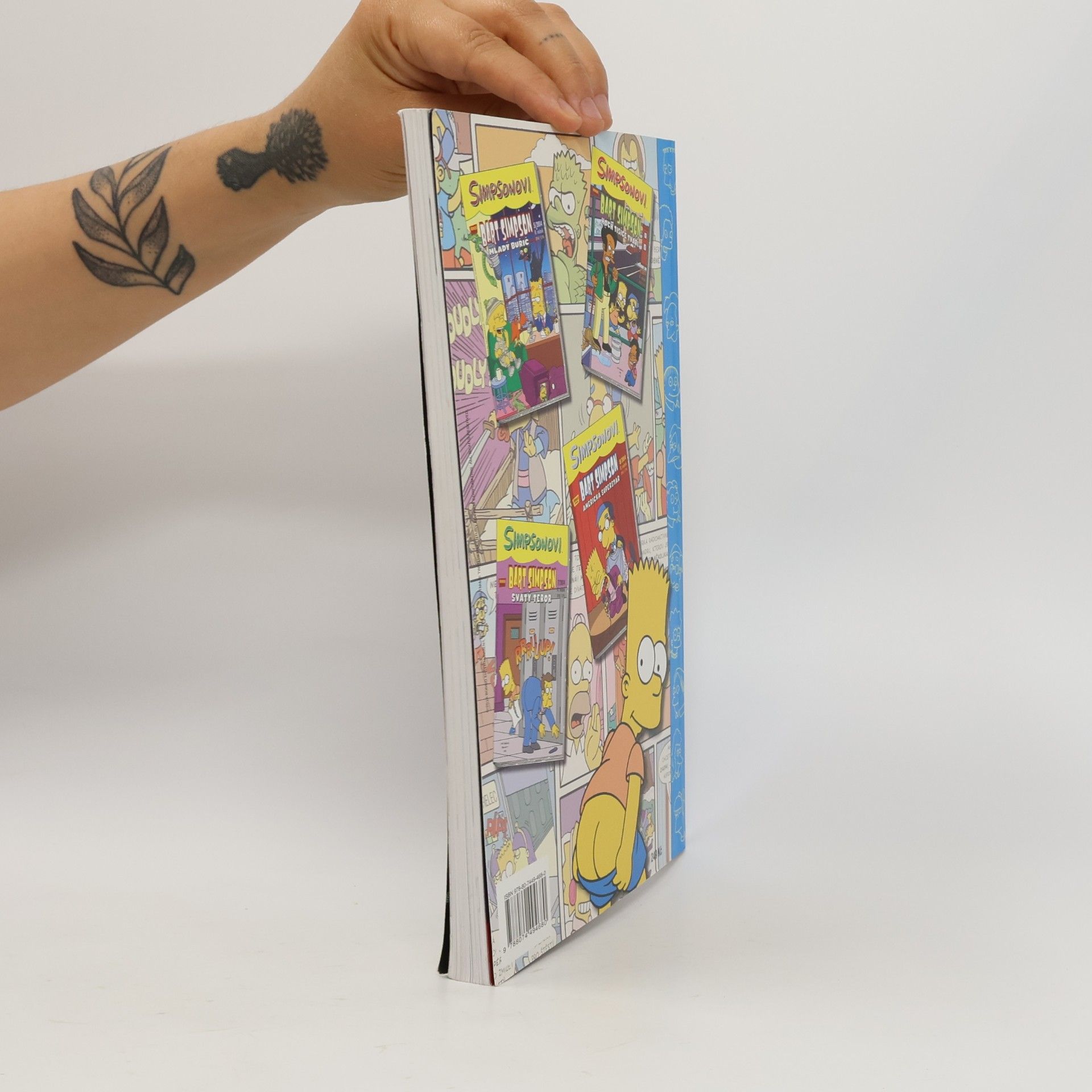Matt Groening Velká darebácká kniha Barta Simpsona