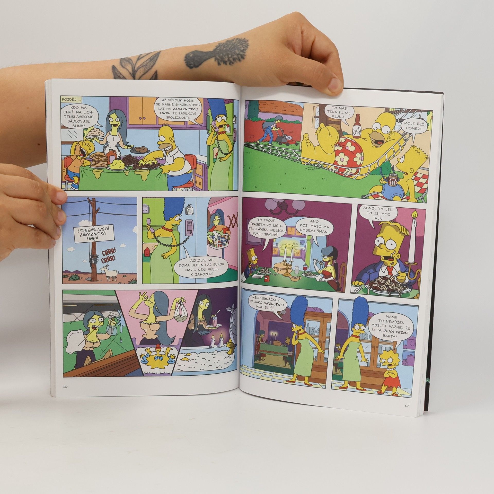 Matt Groening Velká darebácká kniha Barta Simpsona