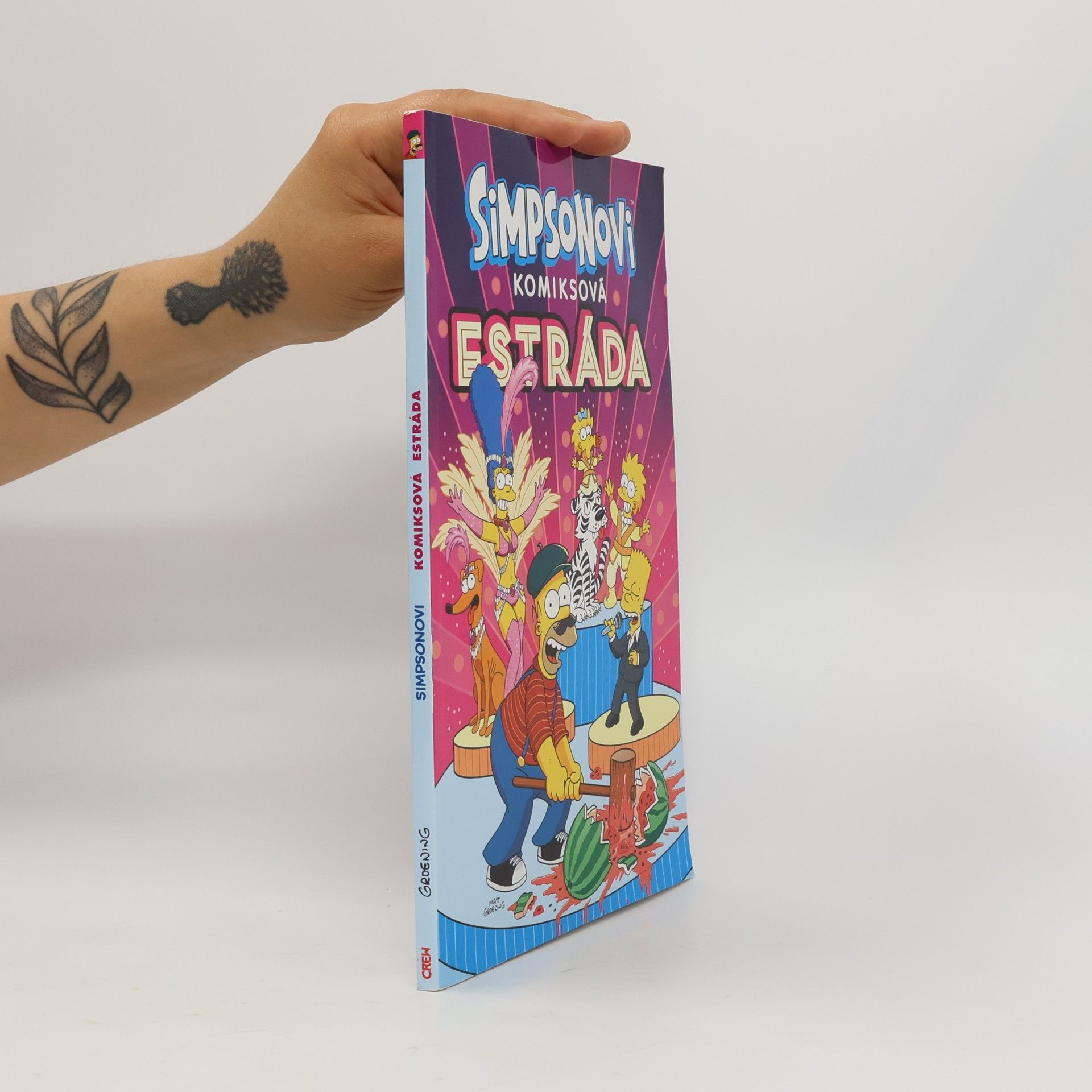 Petr Putna Simpsonovi. Komiksová estráda