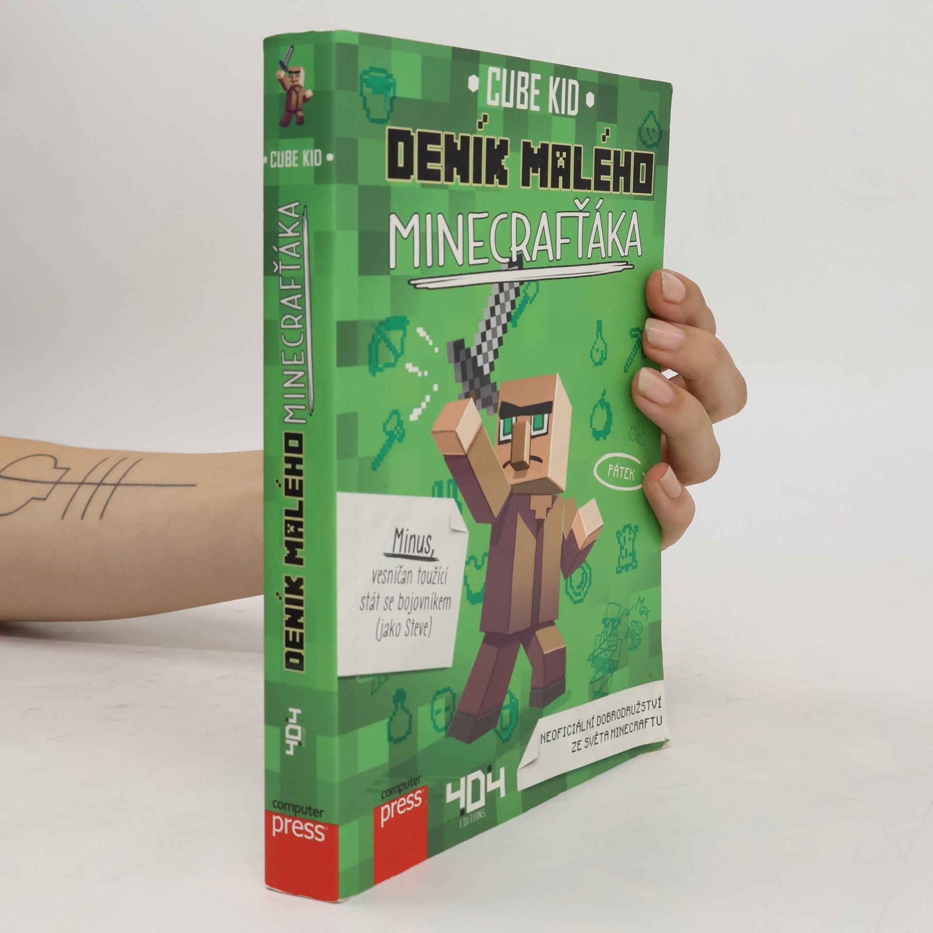 Cube Kid Deník malého Minecrafťáka