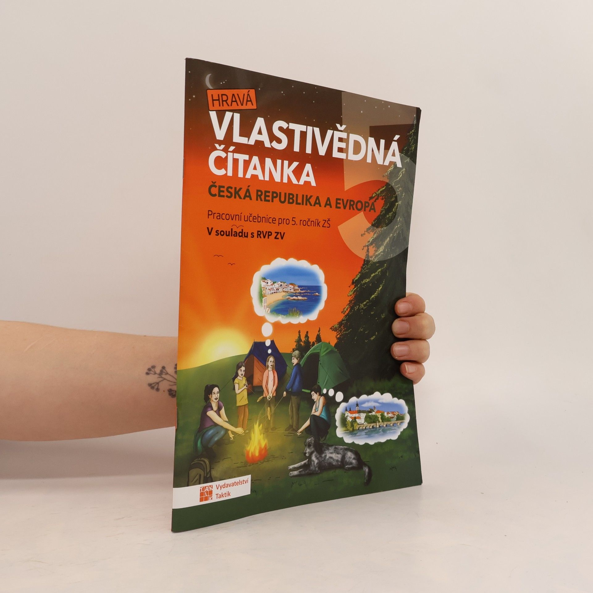 Kolektiv autorů Hravá vlastivědná čítanka 5 - Česká republika a Evropa