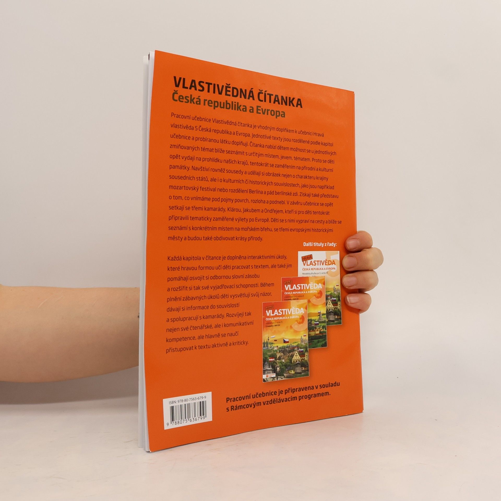 Autores varios Hravá vlastivědná čítanka 5 - Česká republika a Evropa