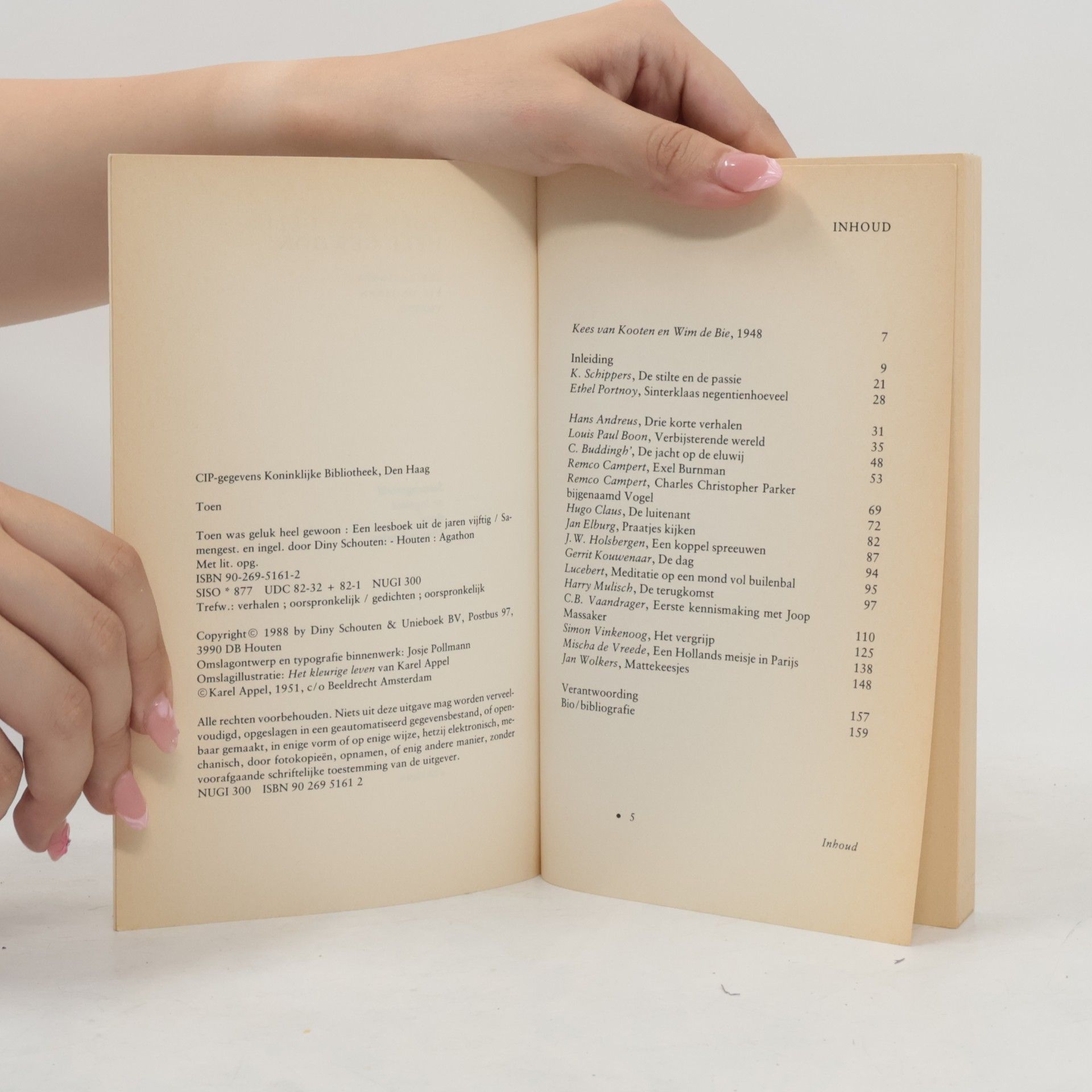 Diny Schouten Toen was geluk heel gewoon, een leesboek uit de jaren vijftig